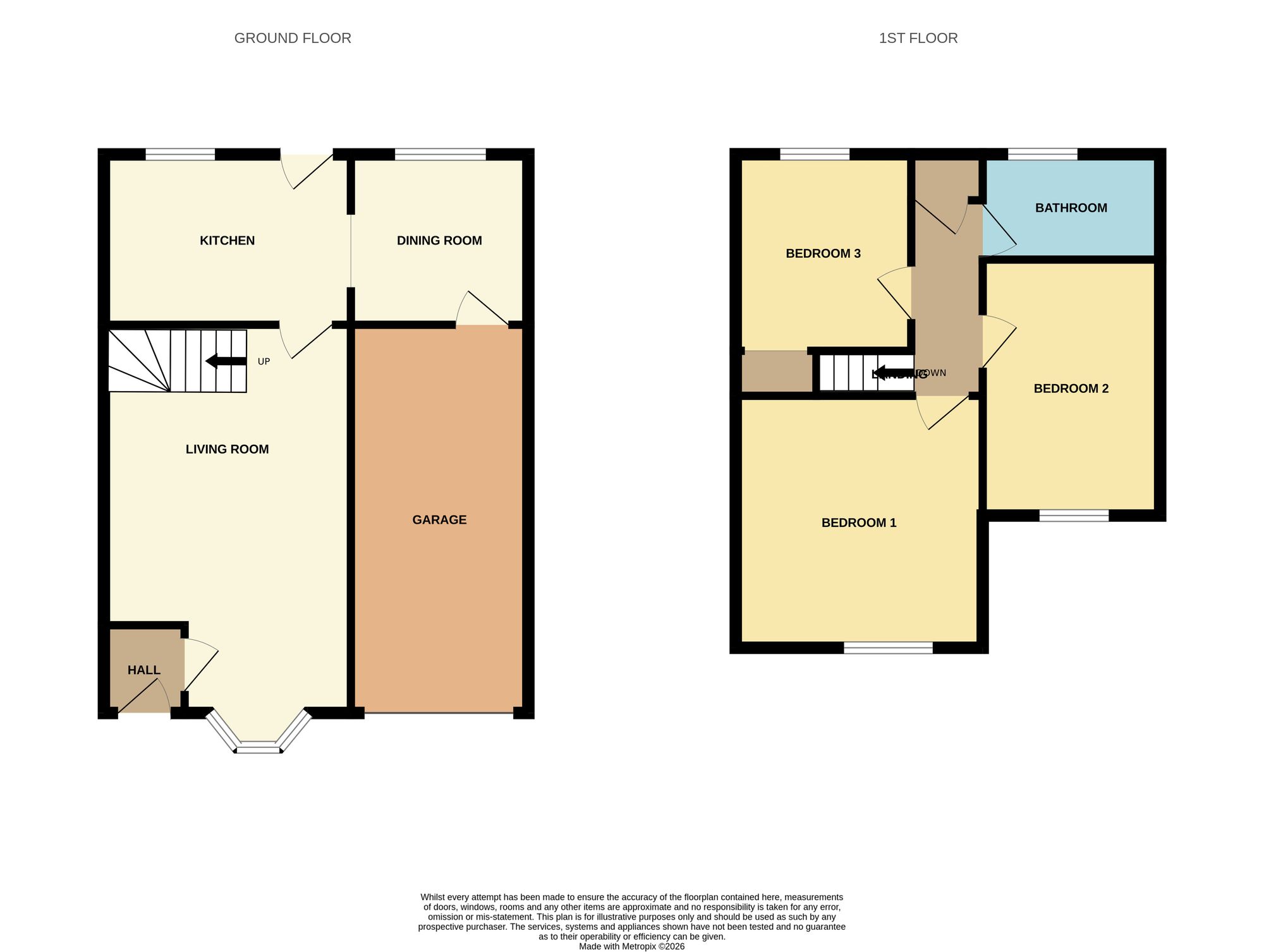 21 Lancelot Close, Leicester floorplan