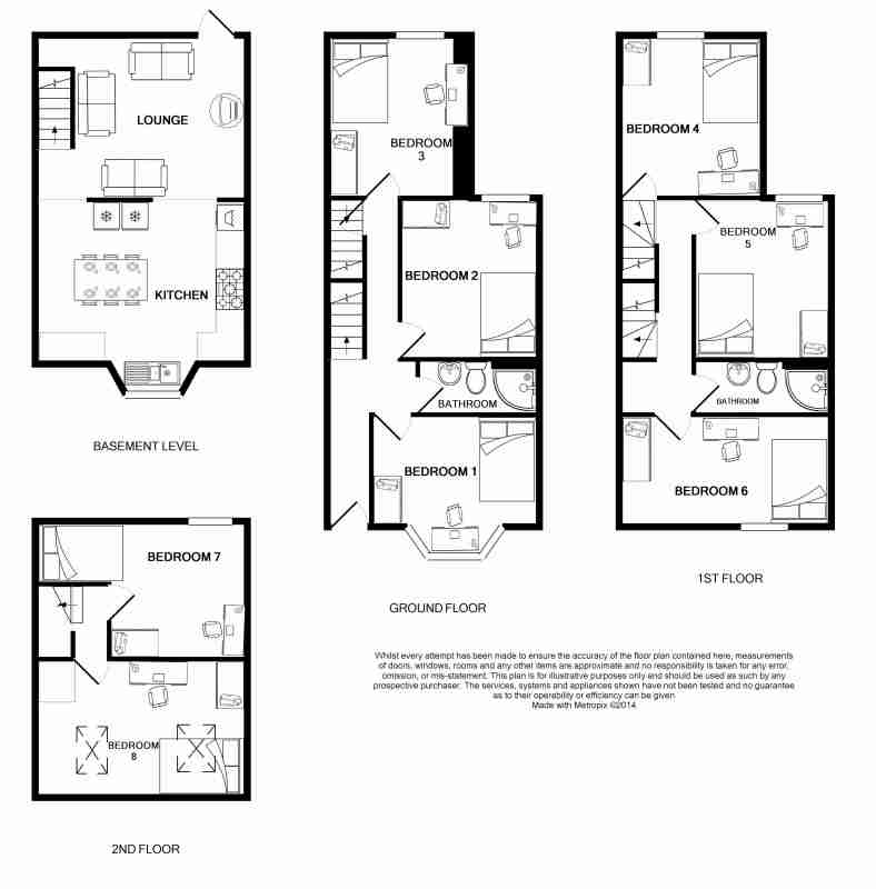 69, Derby Road, Manchester floorplan
