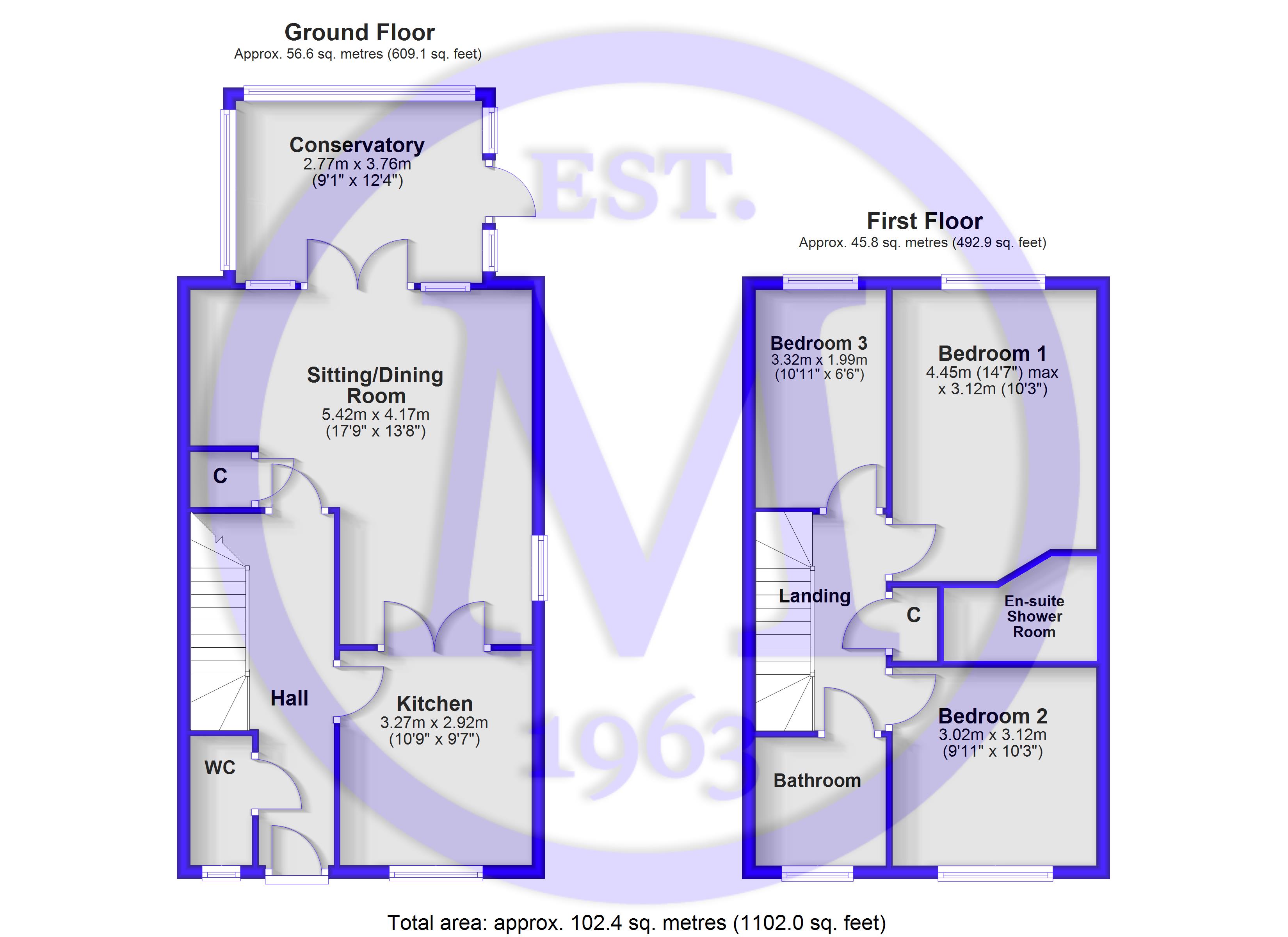 113, Station Road, Hampshire floorplan