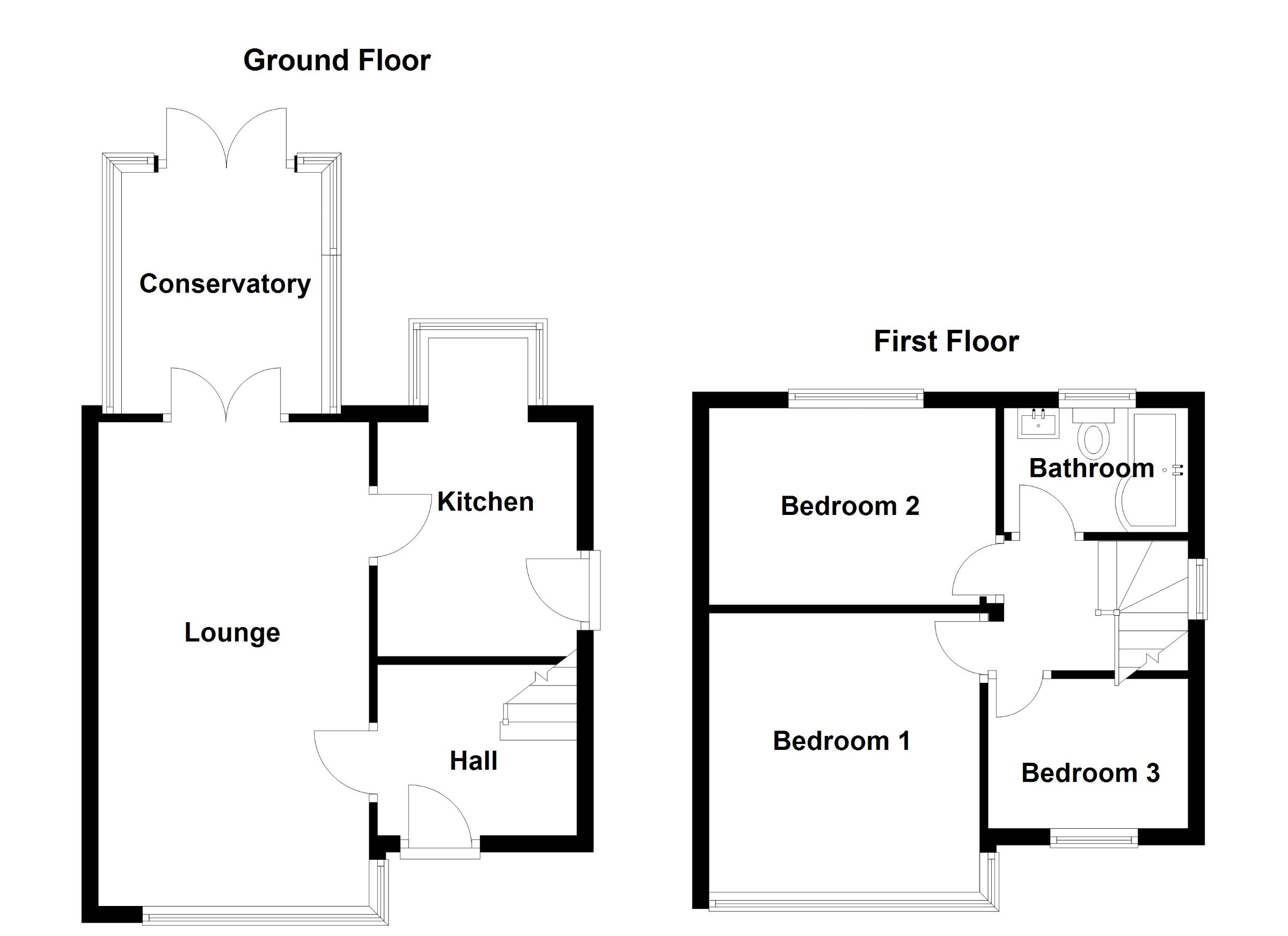 51 Rossall Road, Lancaster floorplan