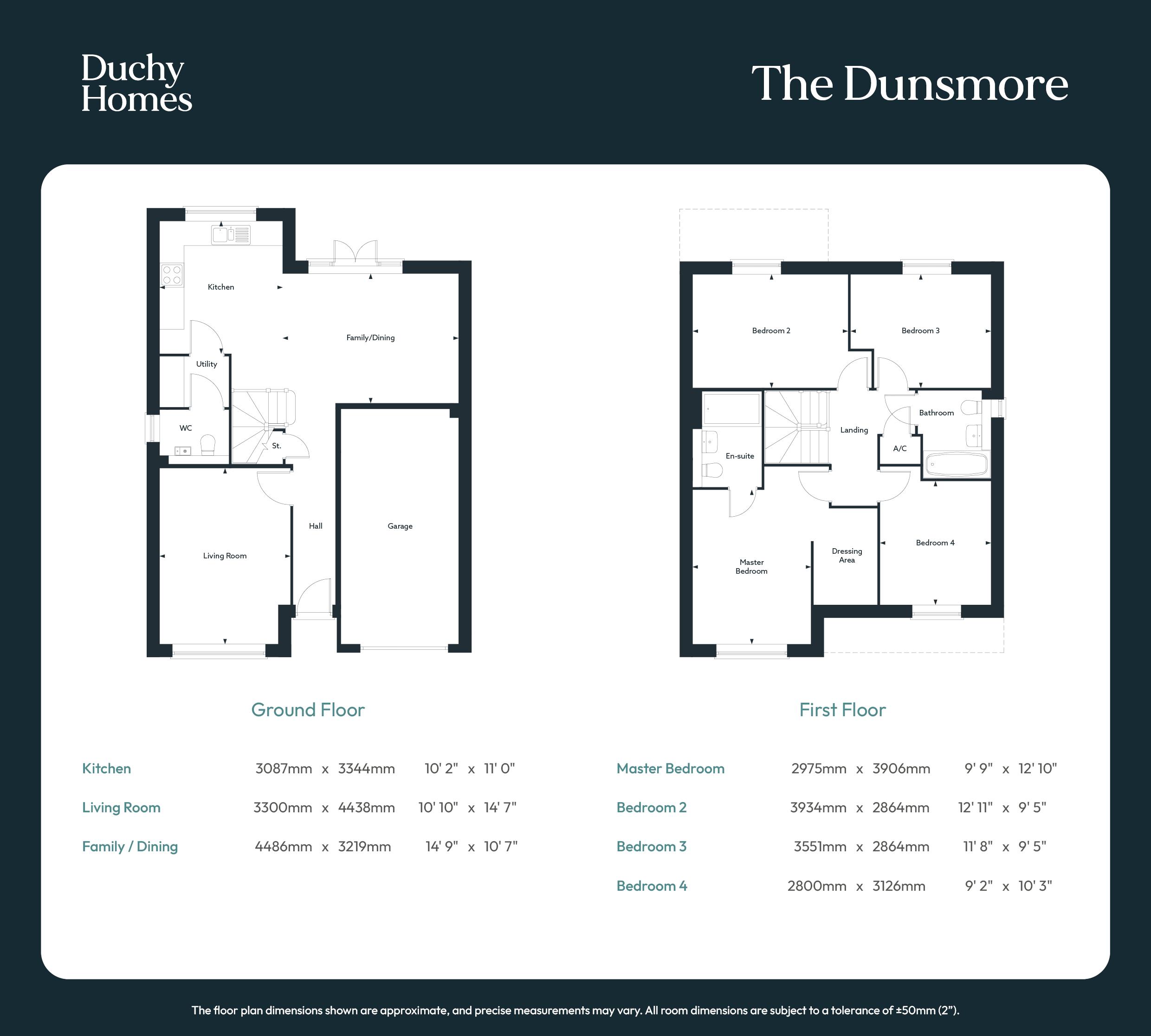 The Dunsmore, Musgrave Garden Lane, Billingham floorplan