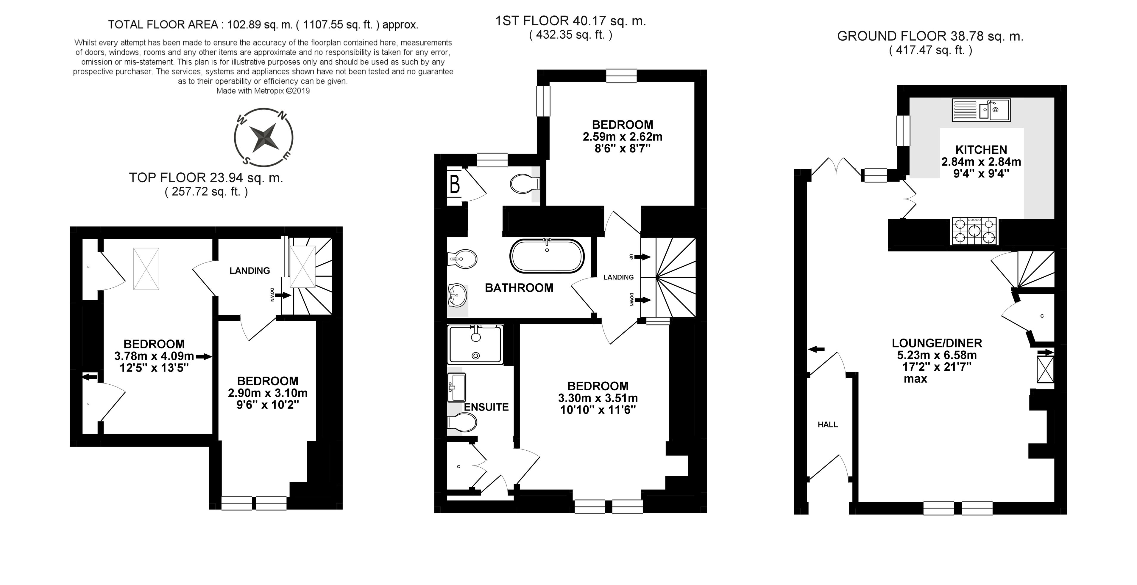 48, Newtown, Wiltshire floorplan