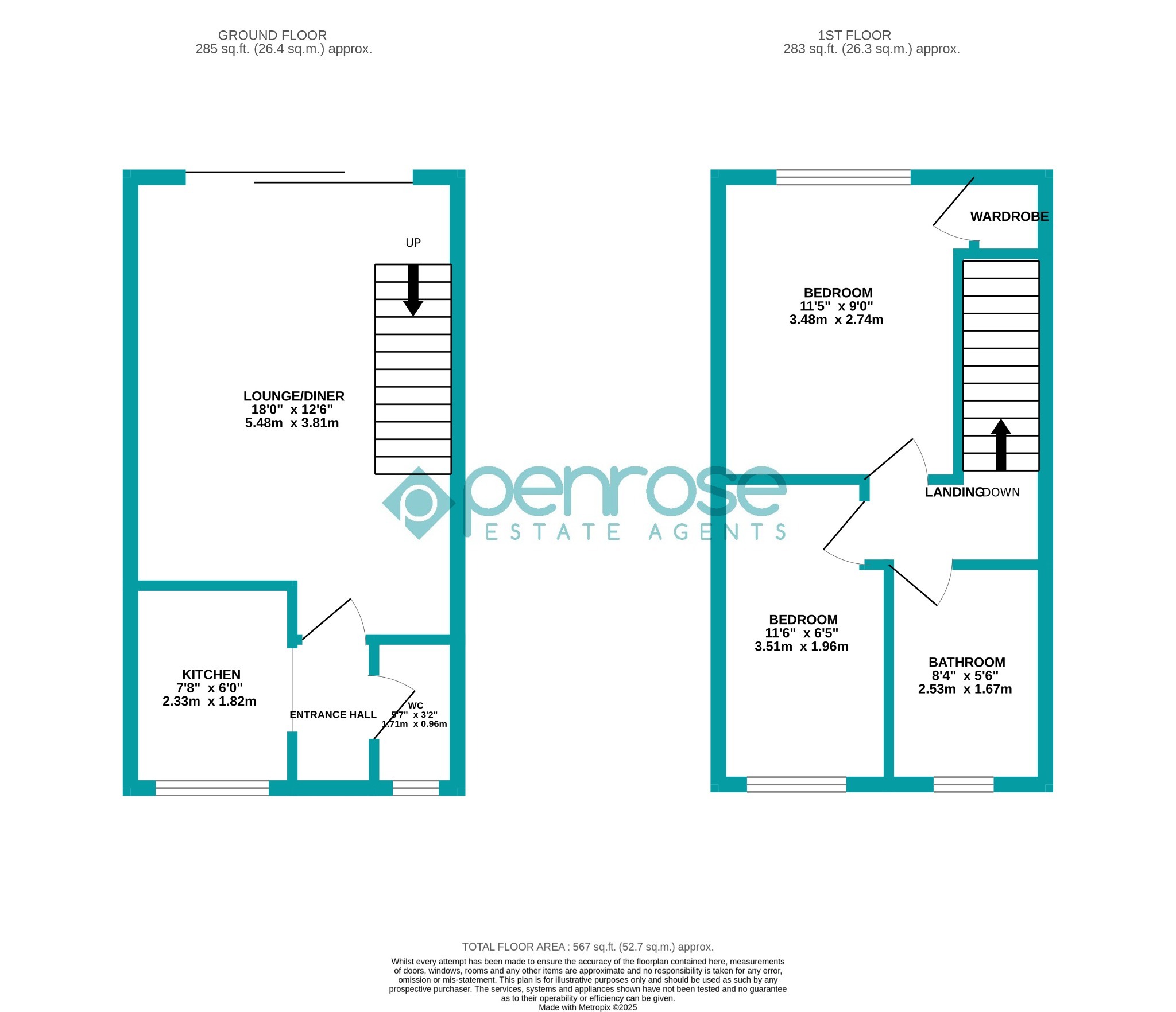 106, Swan Mead, Luton floorplan