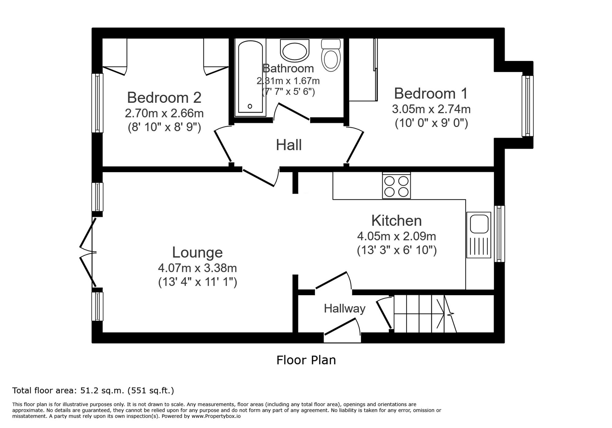 15 Gwel Yr Afon, Llandudno Junction floorplan