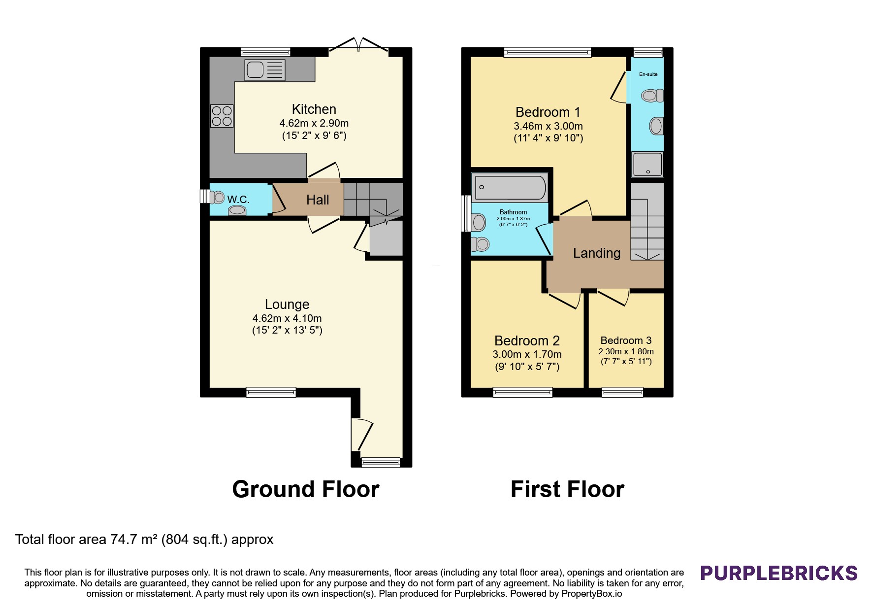119, Nightingale, Barnsley floorplan