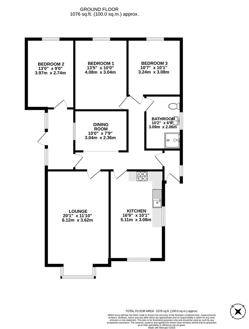 4, Dolman Crescent, Scunthorpe floorplan