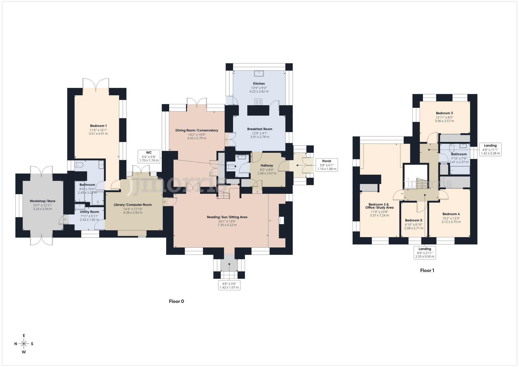 Soar Hill Farm Cwm-yr-Eglwys, Newport floorplan