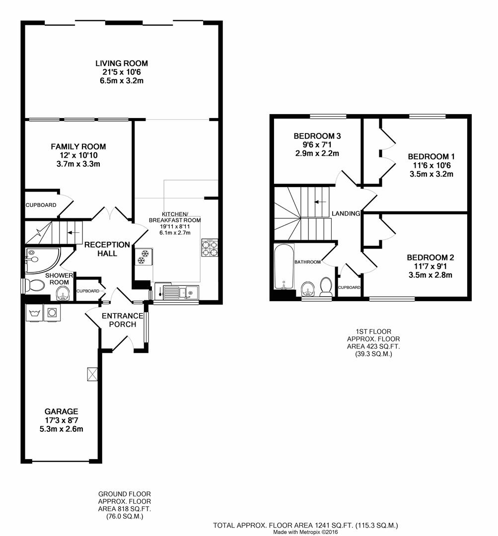 3 Bedrooms Detached house to rent in Pear Tree Dell, Letchworth Garden City SG6