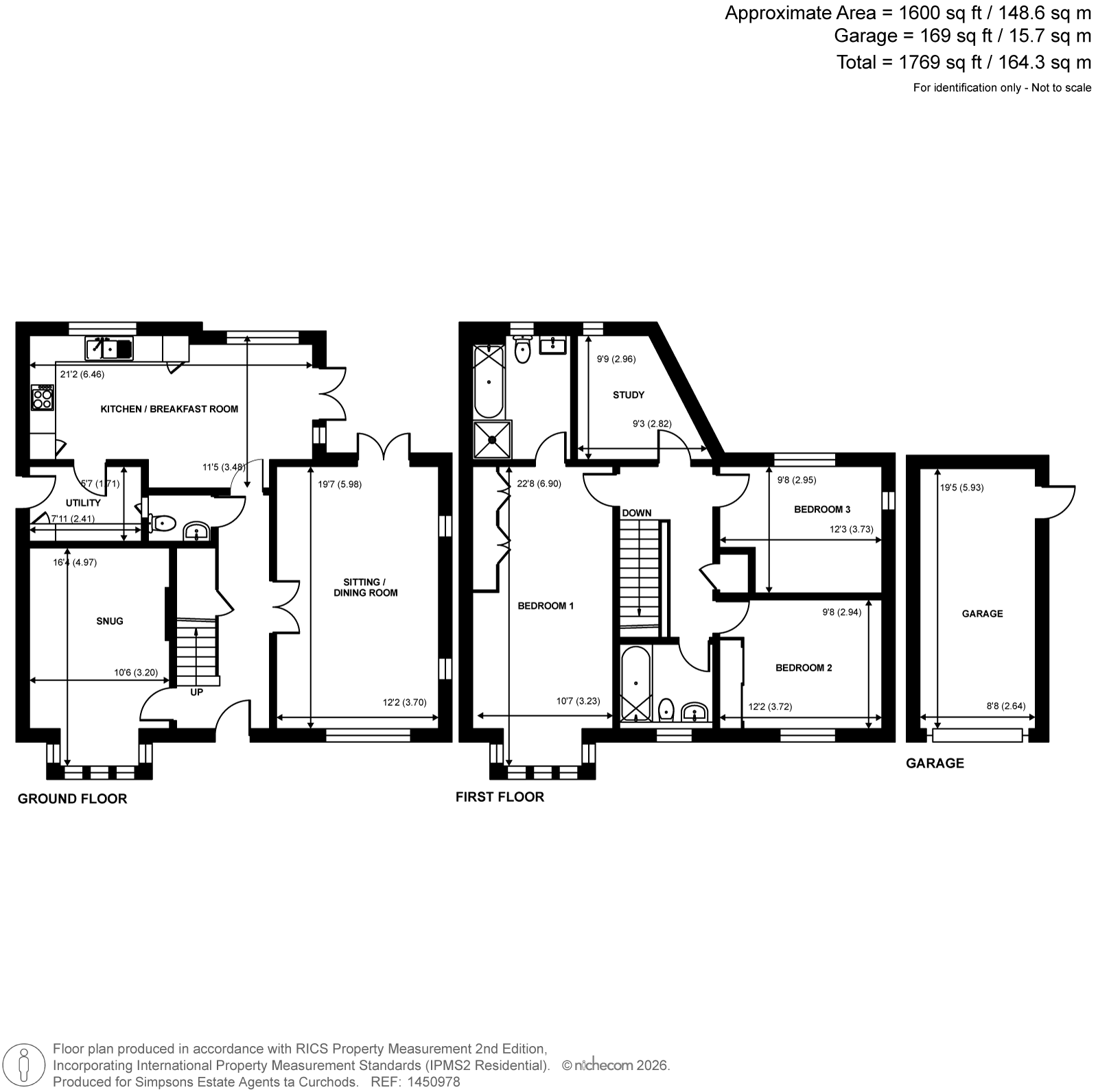 23, Forster Road, Guildford floorplan