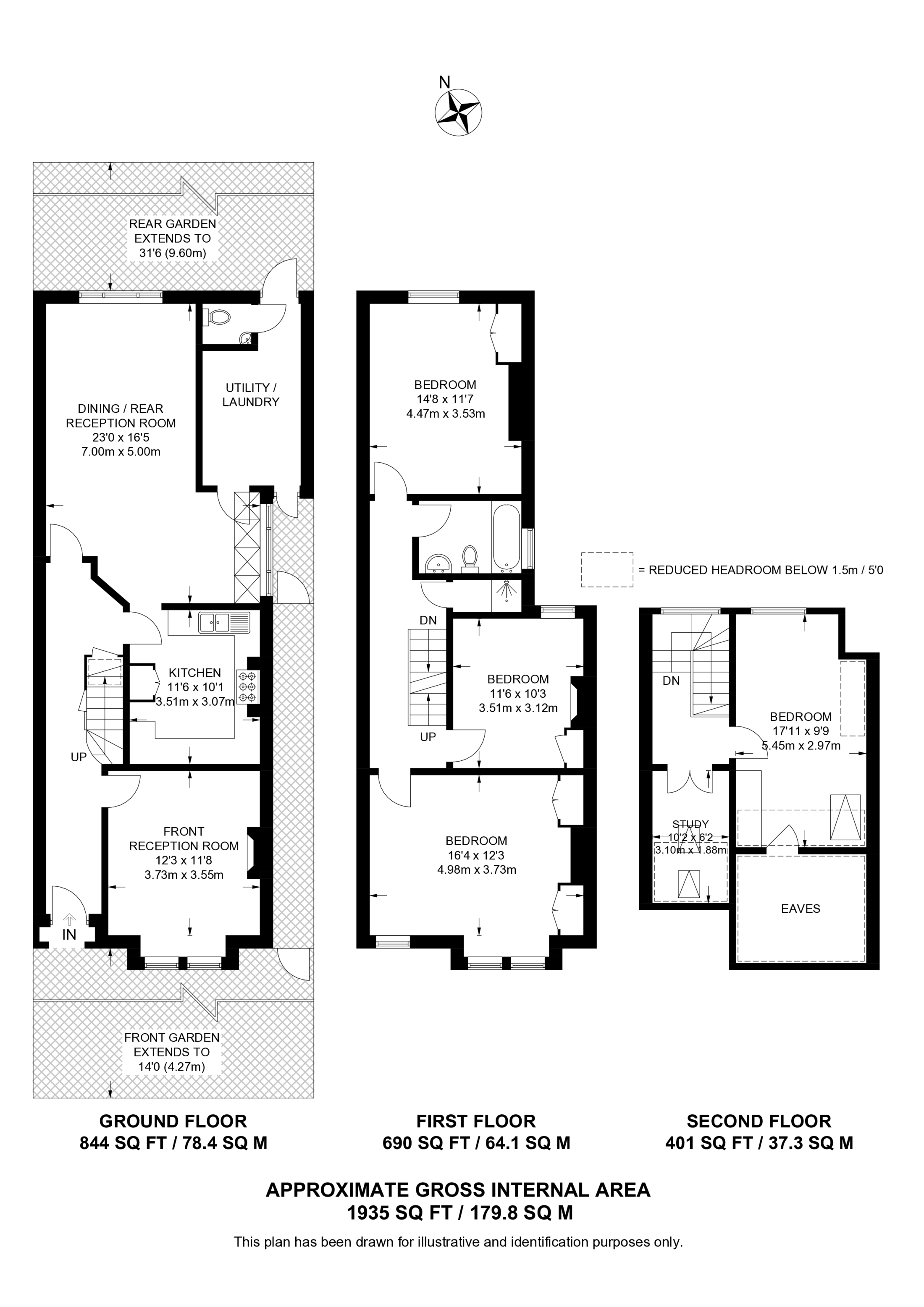Julian Avenue, W3, Acton floorplan