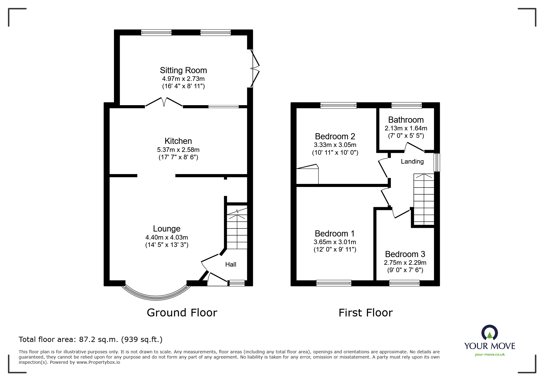 9, Grange Park, Doncaster floorplan
