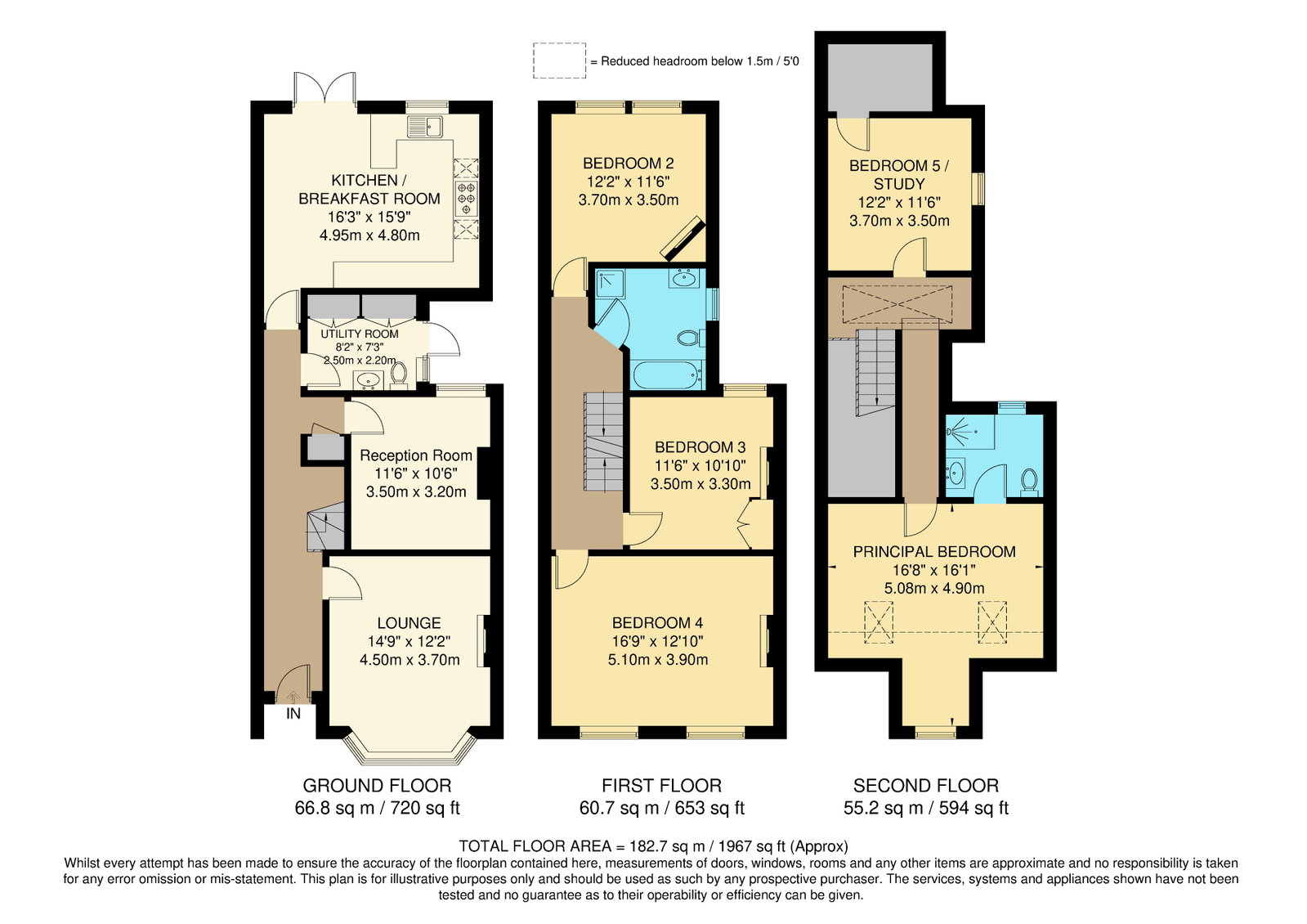 43, Edgar Road, South Croydon floorplan