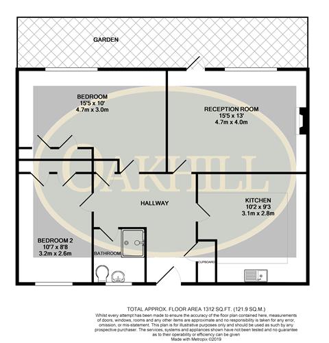 2 Bedrooms Flat to rent in Whiteleys Way, Hanworth, Feltham TW13