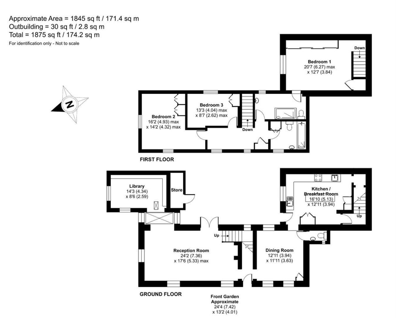 Dolphin Quay, Pillory Gate, Sandwich floorplan
