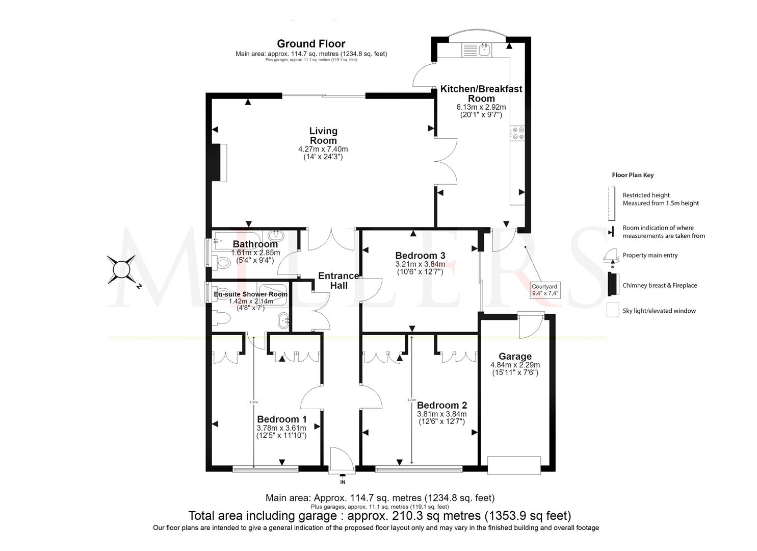 52, Bower Hill, Epping floorplan