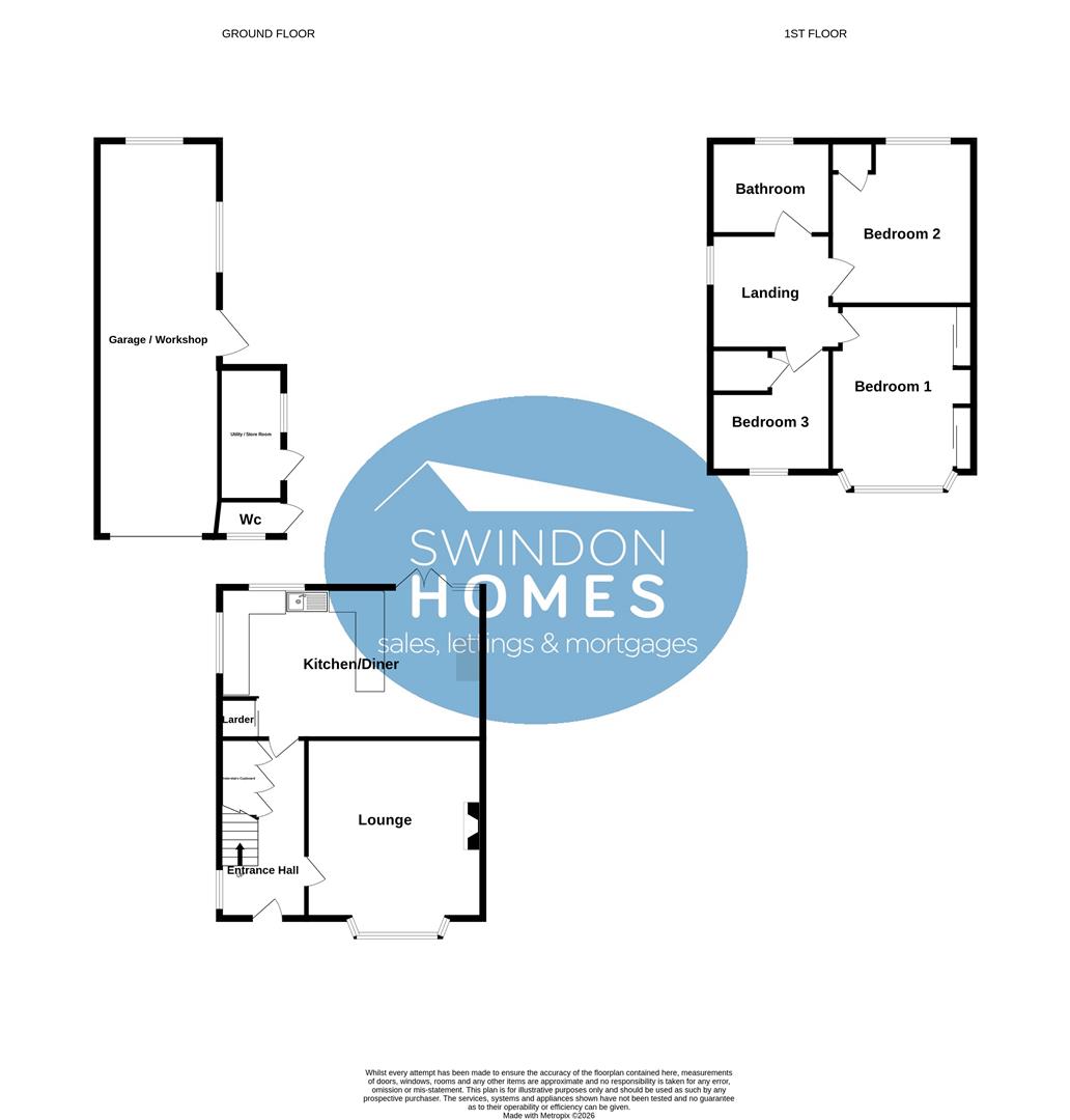 28, Ridgeway Road, Swindon floorplan