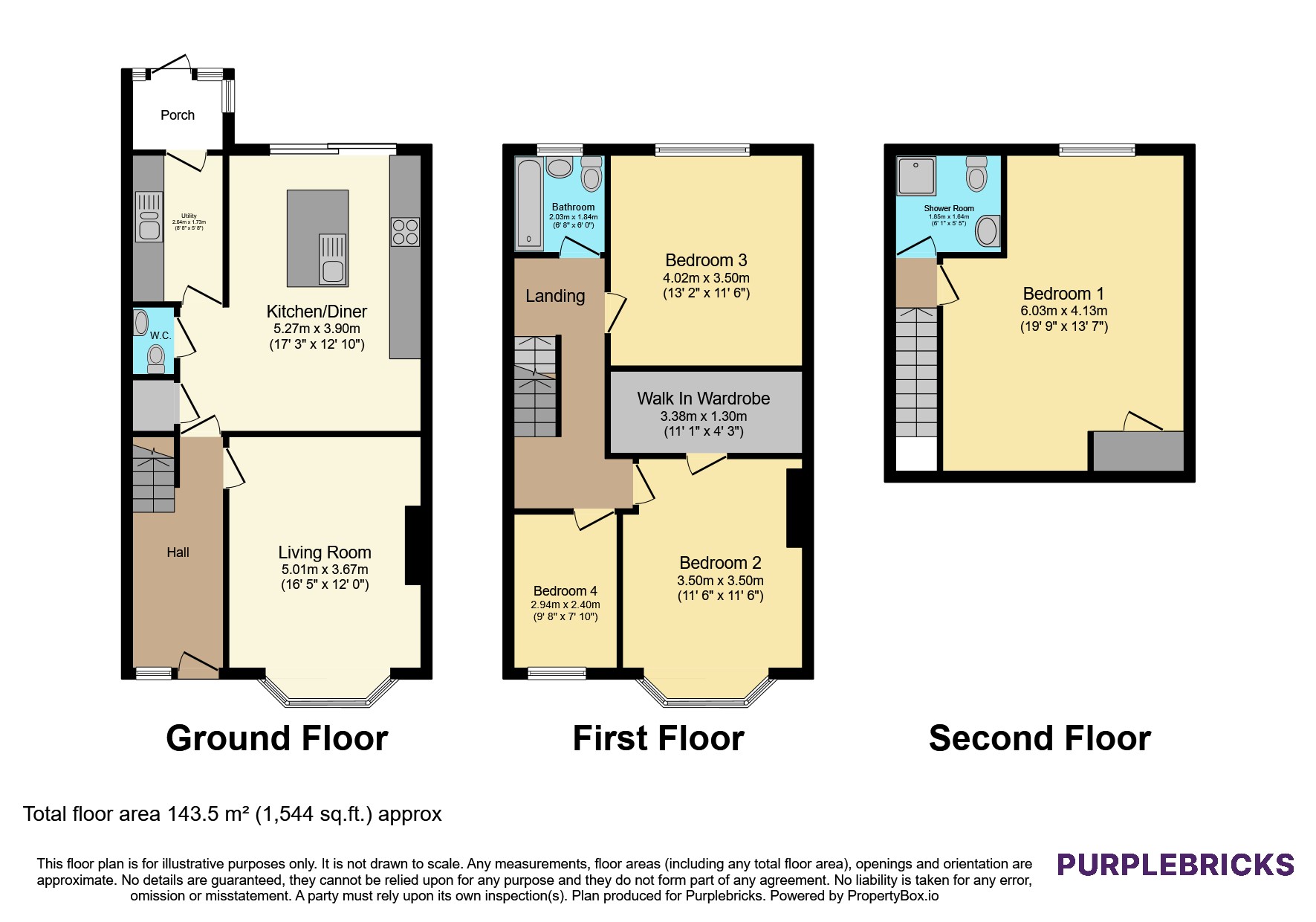 40, Orange Hill Road, Manchester floorplan