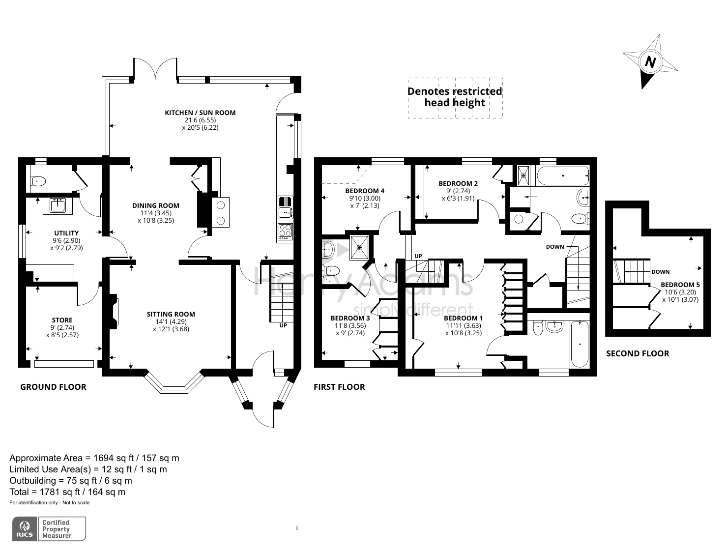 Oak Farm, Scant Road West, Hambrook, West Sussex PO18, 5 bedroom