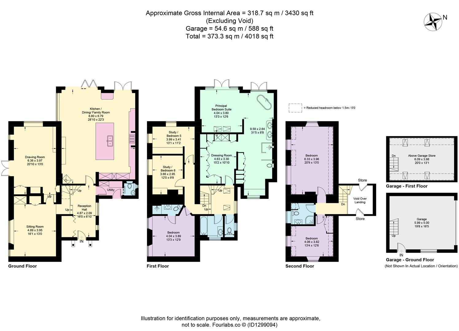 Orchard Cottage, Stroud floorplan