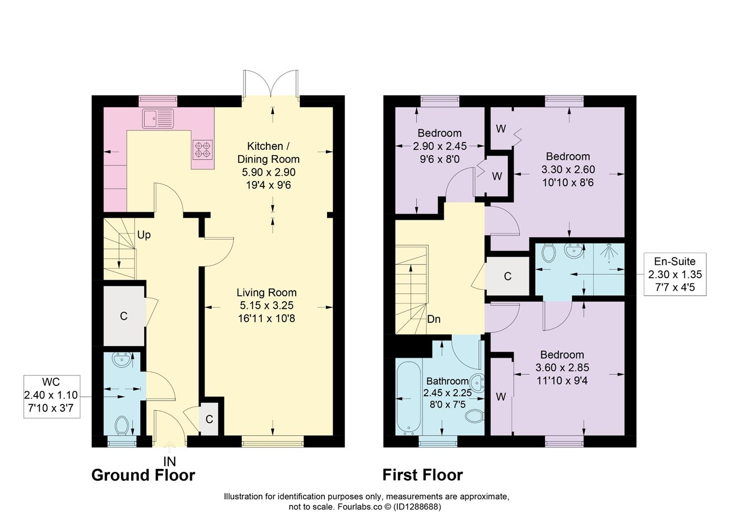 53, Nethergray Road, Dundee floorplan