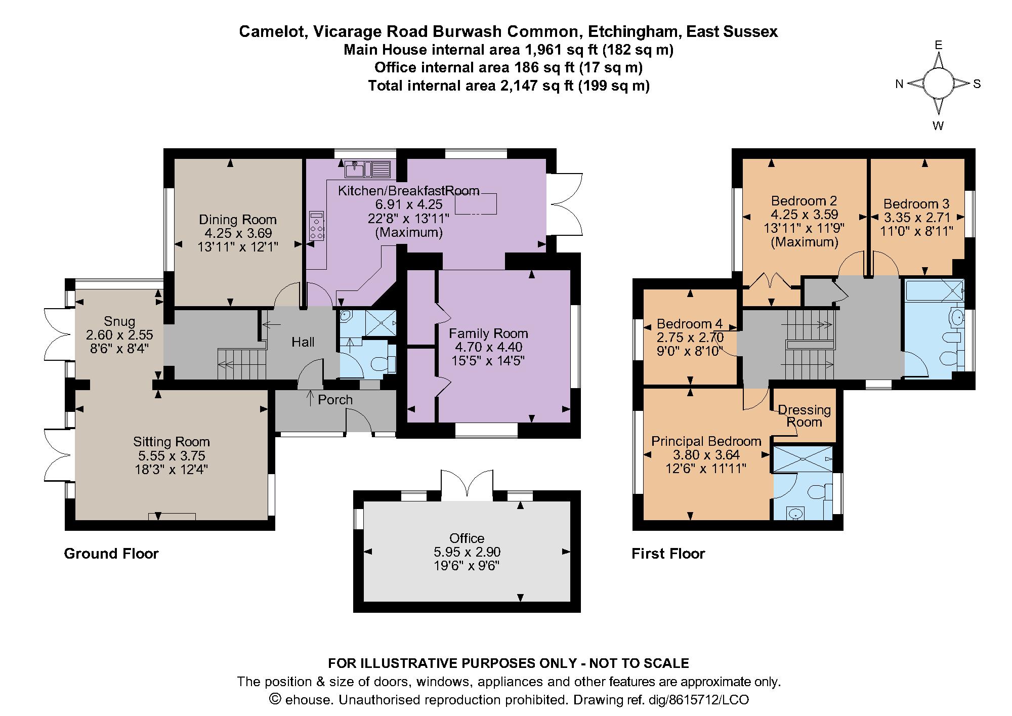 Camelot,, Vicarage Road, Etchingham floorplan