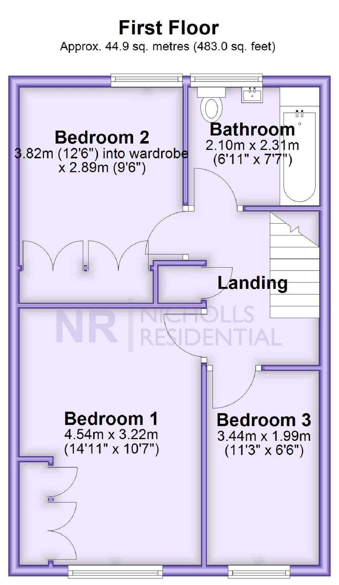 386, Leatherhead Road, Malden Rushett floorplan