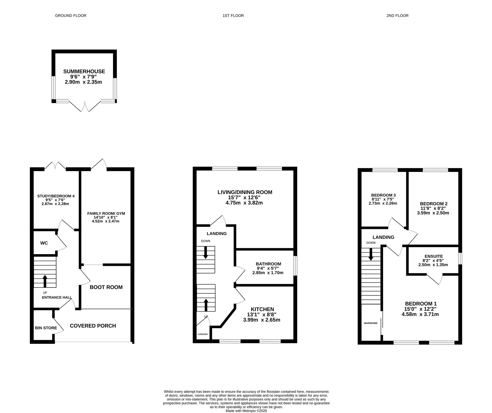 37 Stuart Way, Market Drayton floorplan