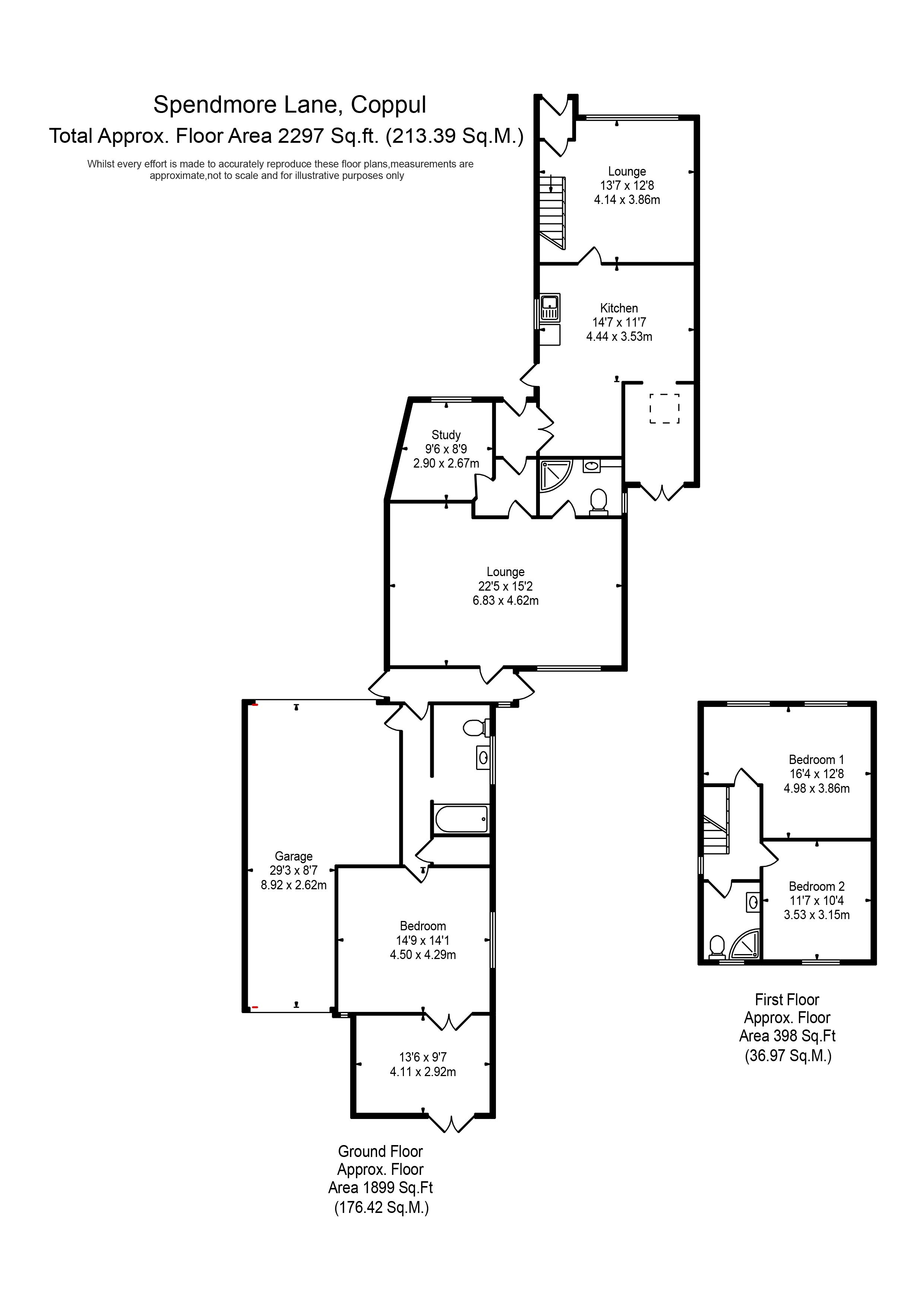 3 bed semidetached house for sale in Spendmore Lane, Coppull, Chorley