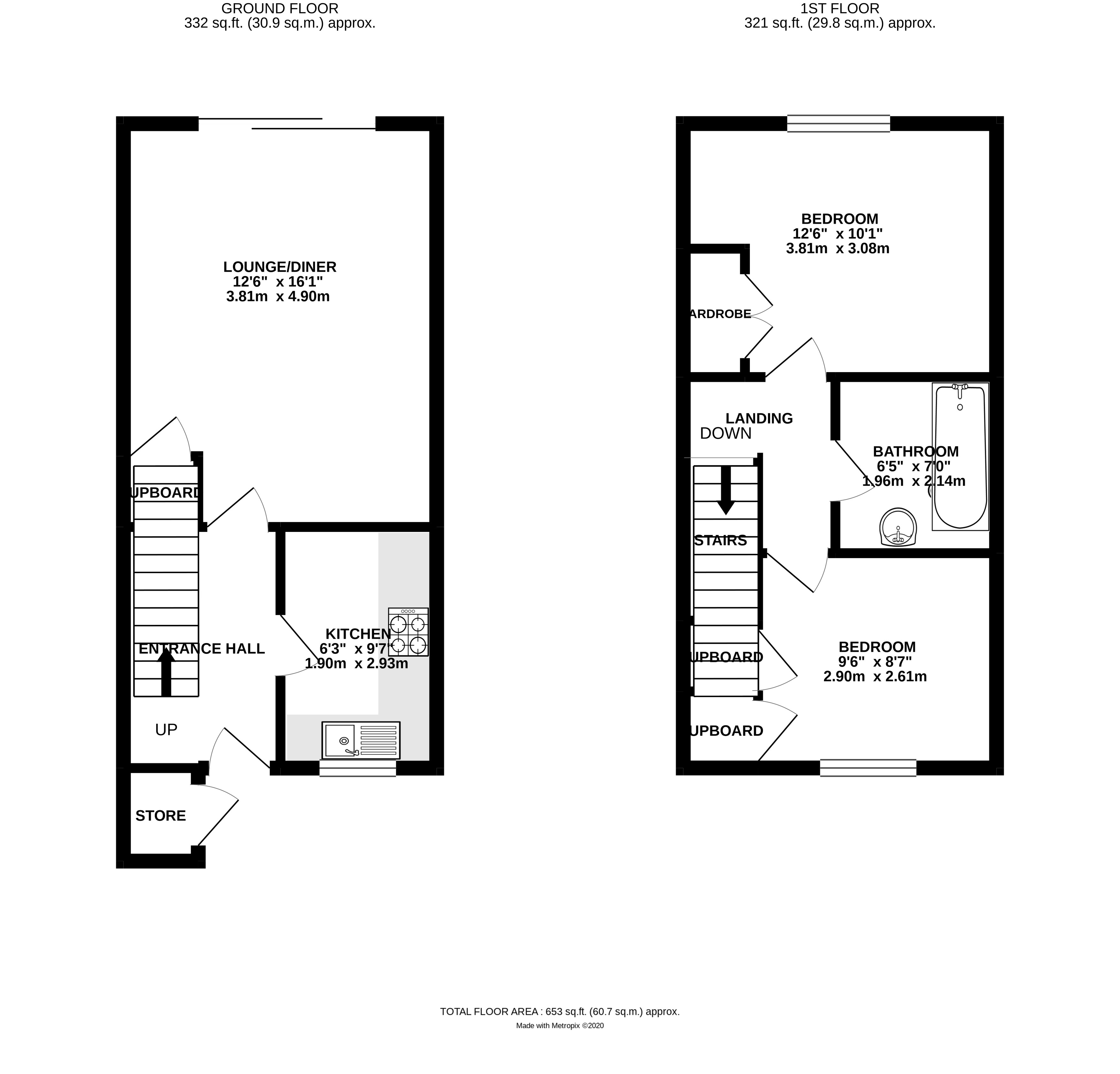 9, Sturminster Newton floorplan