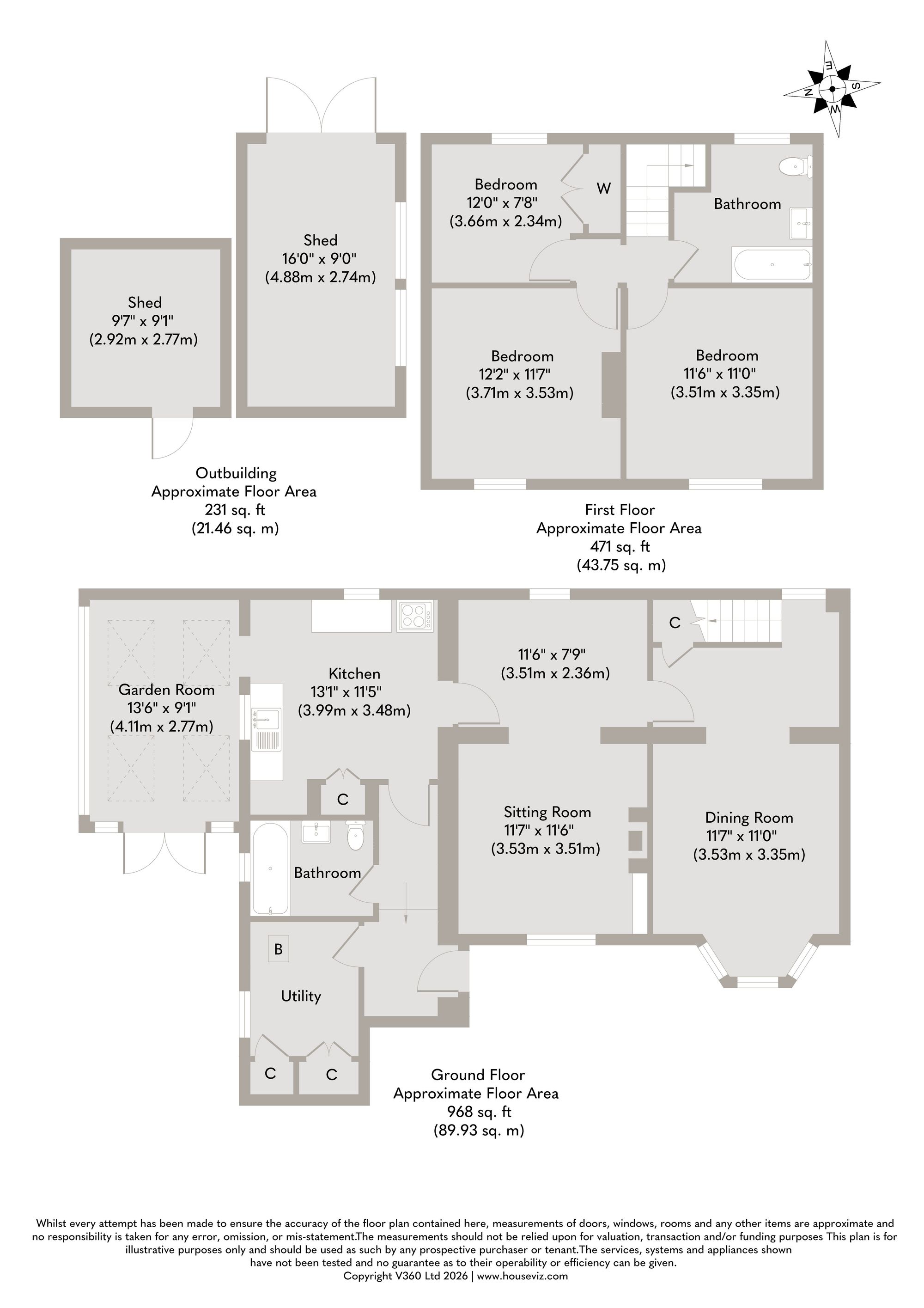 Barnaway Cottage, Thornage Road, Holt floorplan