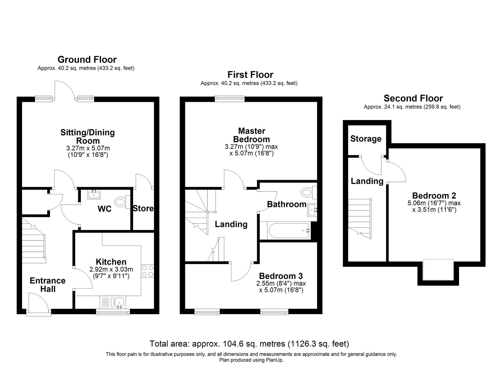 15 Parsons Grove, Faringdon floorplan