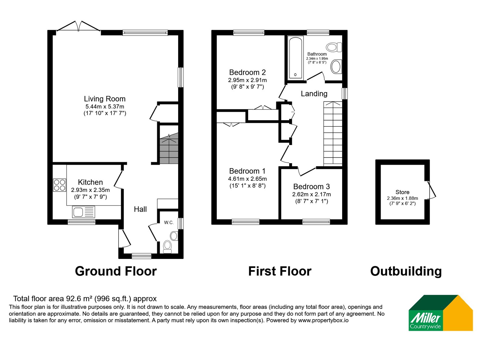 Merganser,, Trenant Vale, Cornwall floorplan