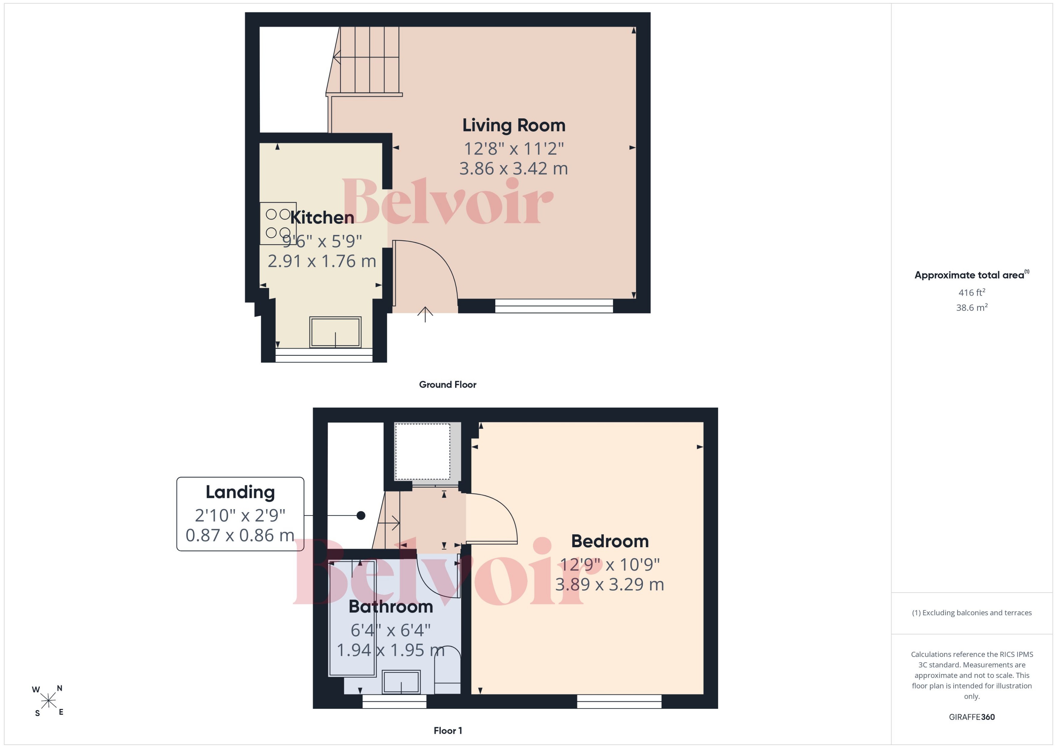 30, Ruskin Close, Basingstoke floorplan