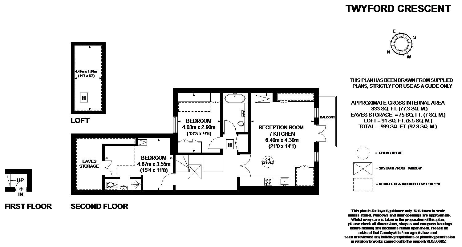 2 Bedrooms Flat for sale in Twyford Crescent, Ealing Common W3