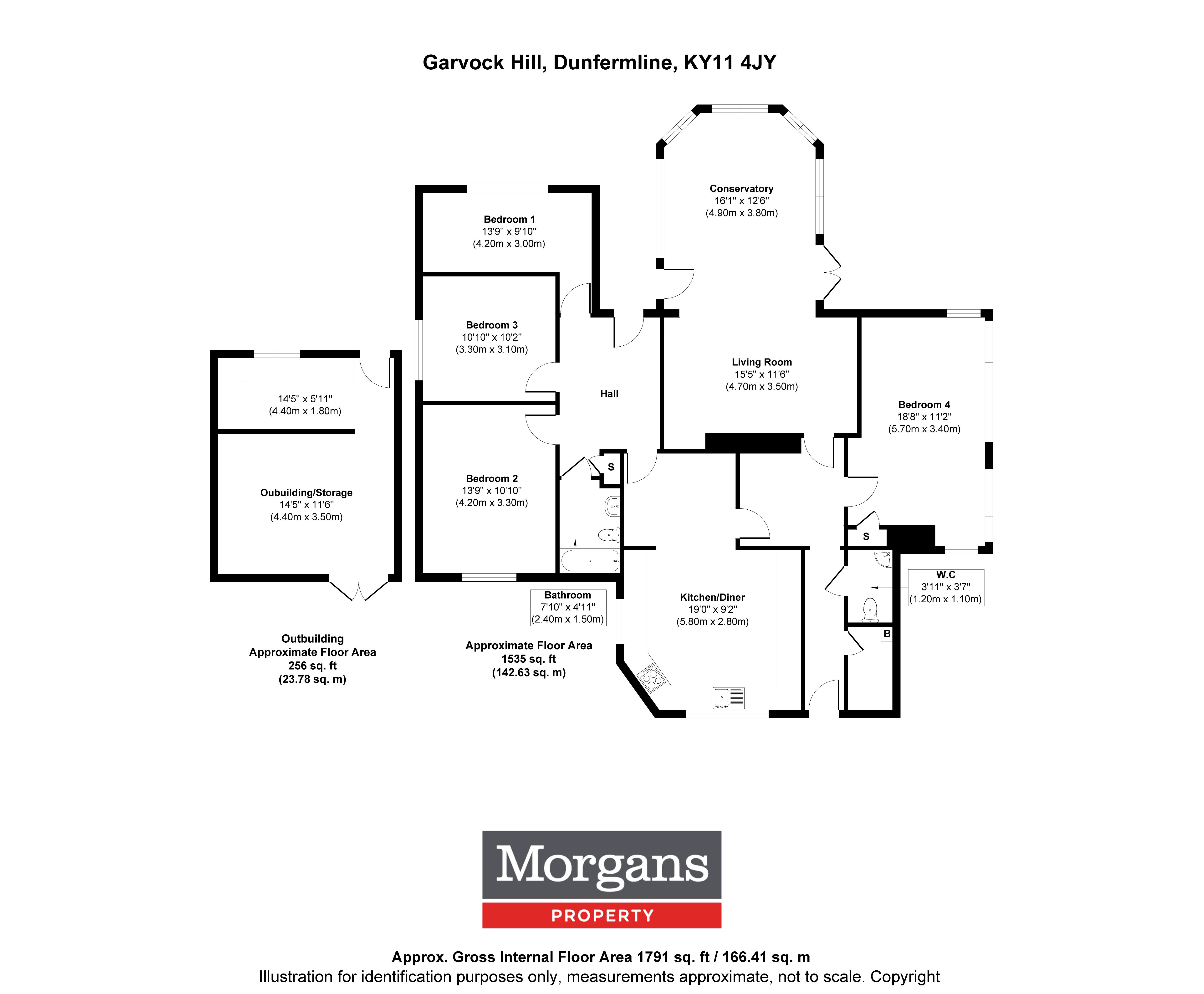 122, Garvock Hill, Dunfermline floorplan