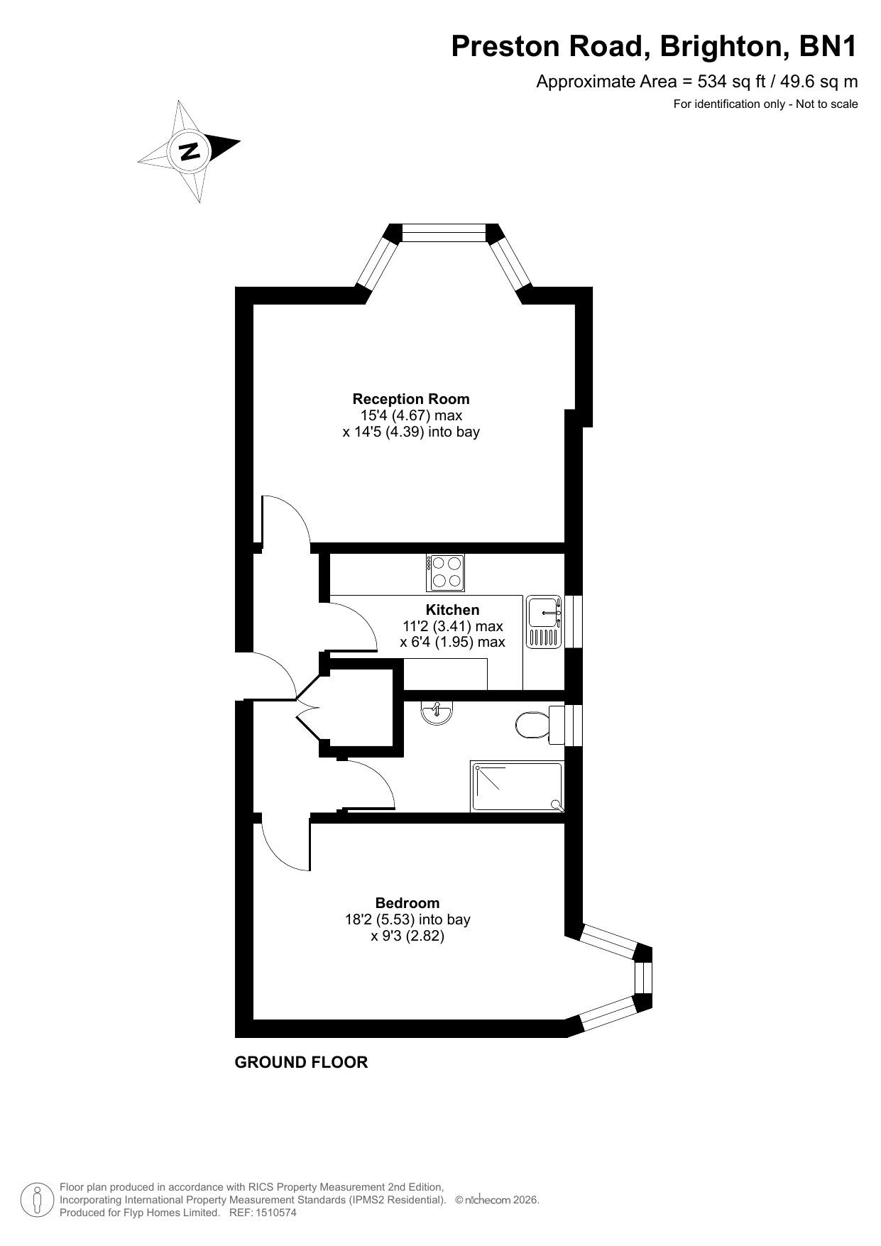 Shawcross House, Brighton floorplan