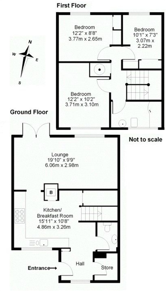 3 Bedrooms Terraced house for sale in Hurtwood Road, Walton-On-Thames, Surrey KT12