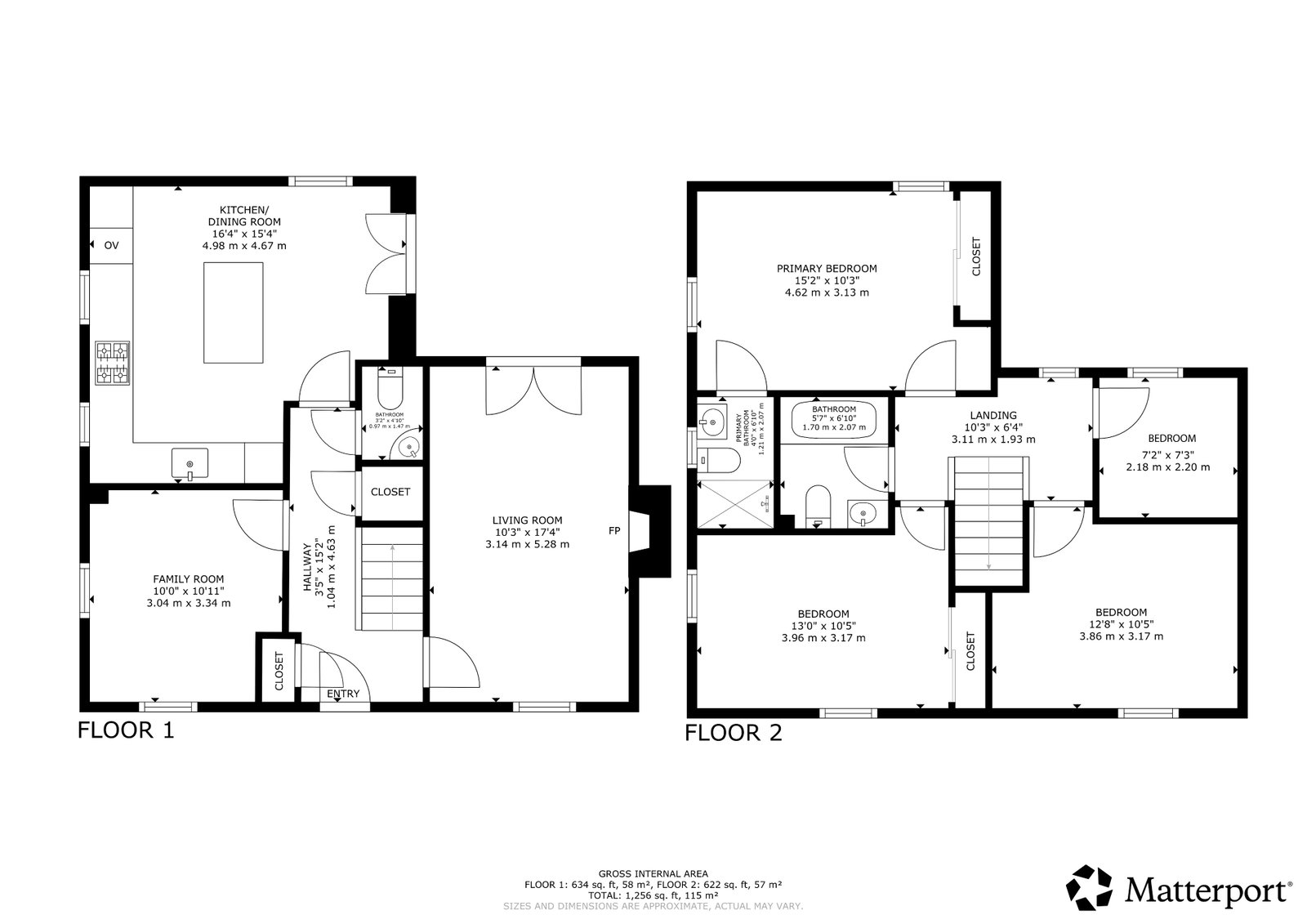 1, Smiths Close, Morpeth floorplan