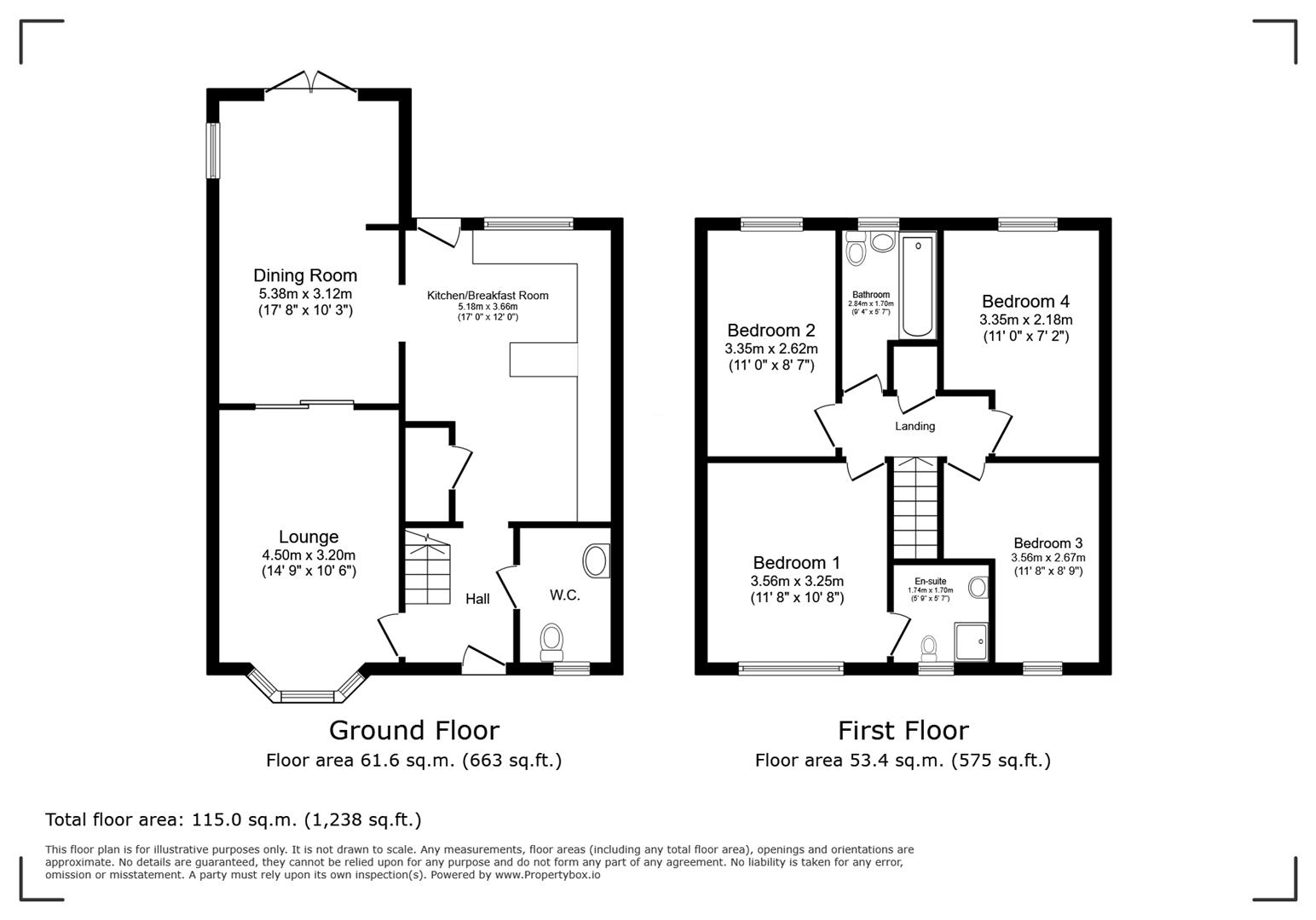 2, Lime Vale Way, Bradford floorplan