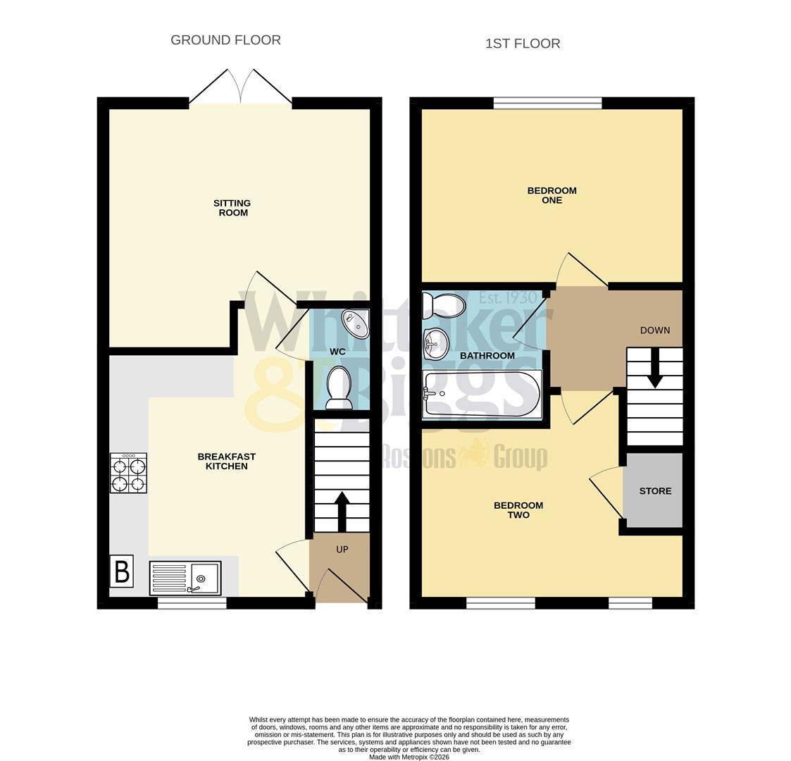 18, Richard Dawson Drive, Stoke-On-Trent floorplan