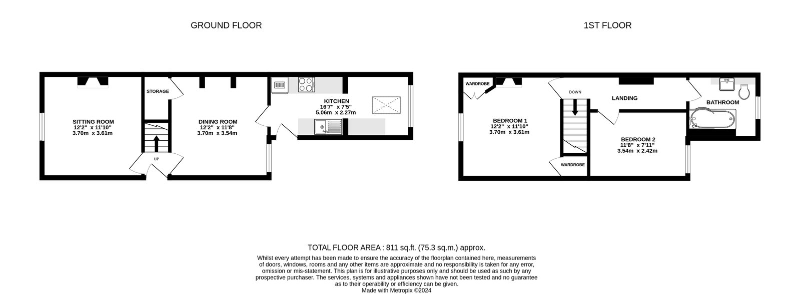 254, Ledbury Road, Hereford floorplan