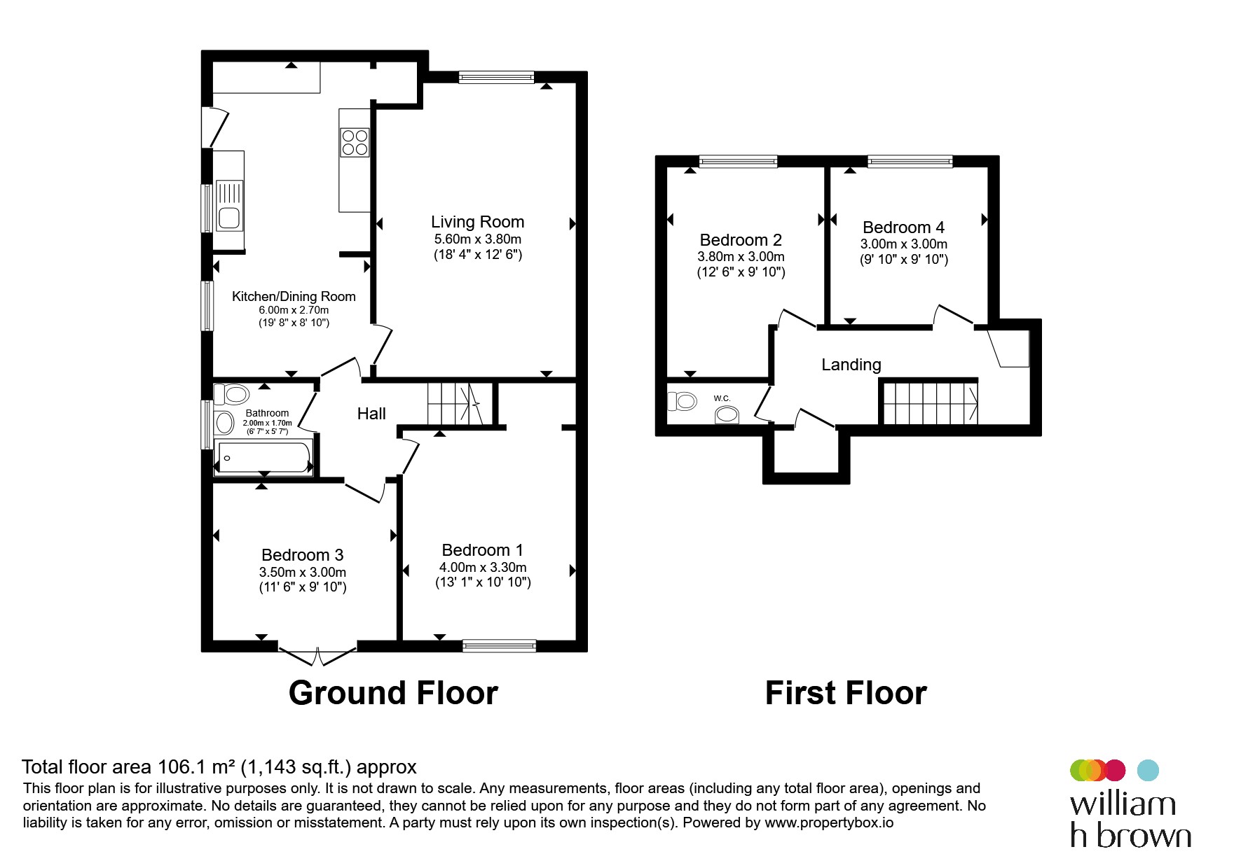 6, Grampian Close, York floorplan