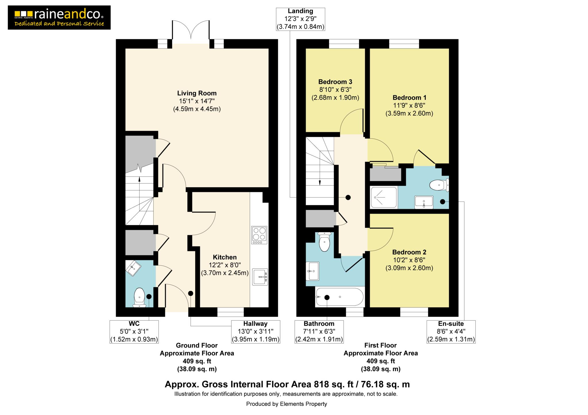 4, Peregrine Way, Hatfield floorplan