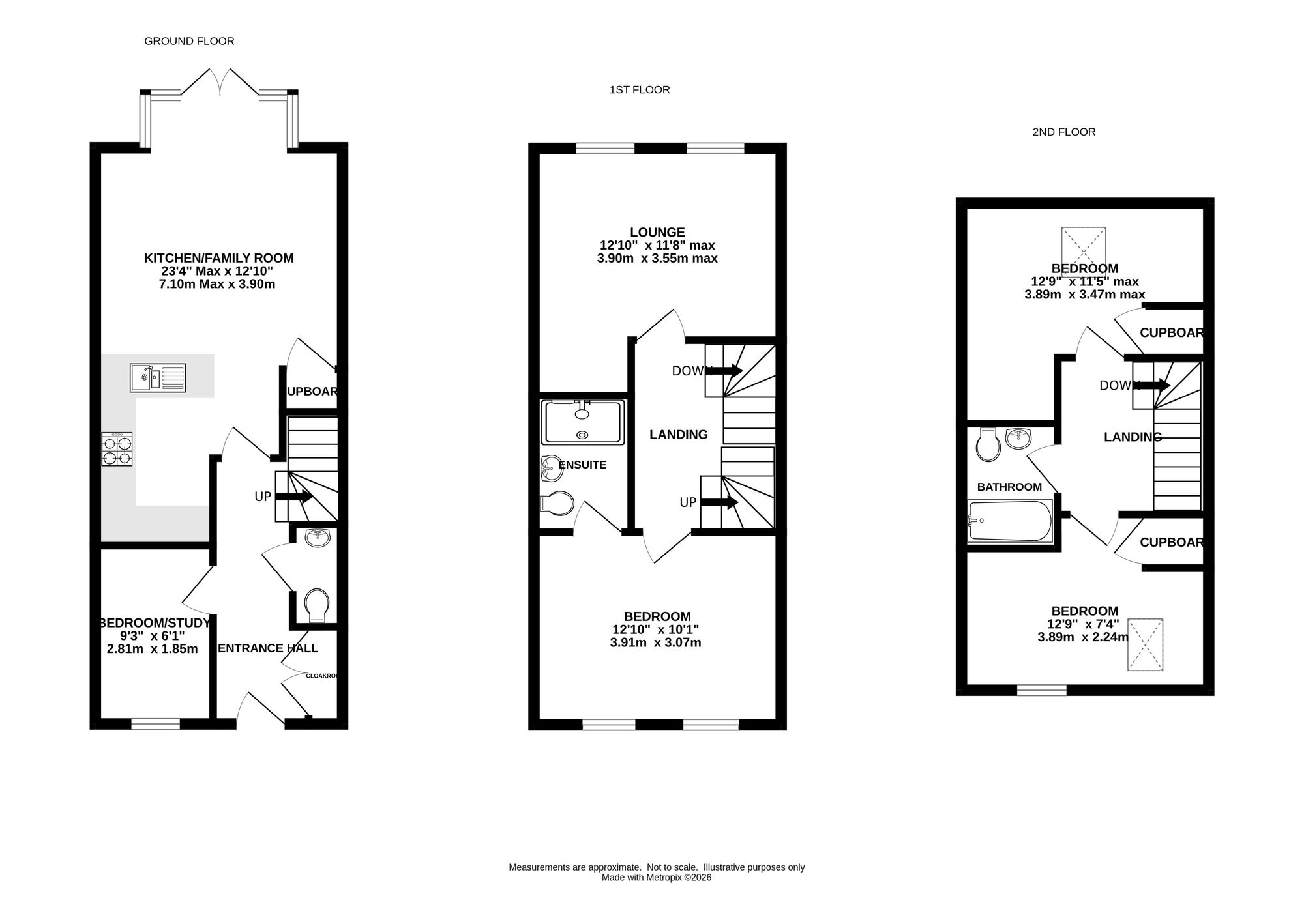 86 Sovereign Way, High Peak floorplan