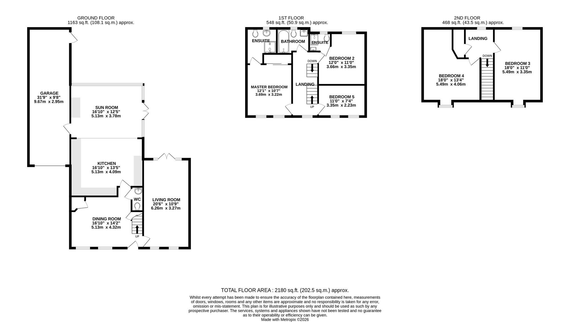 38 Horton Way, Nantwich floorplan