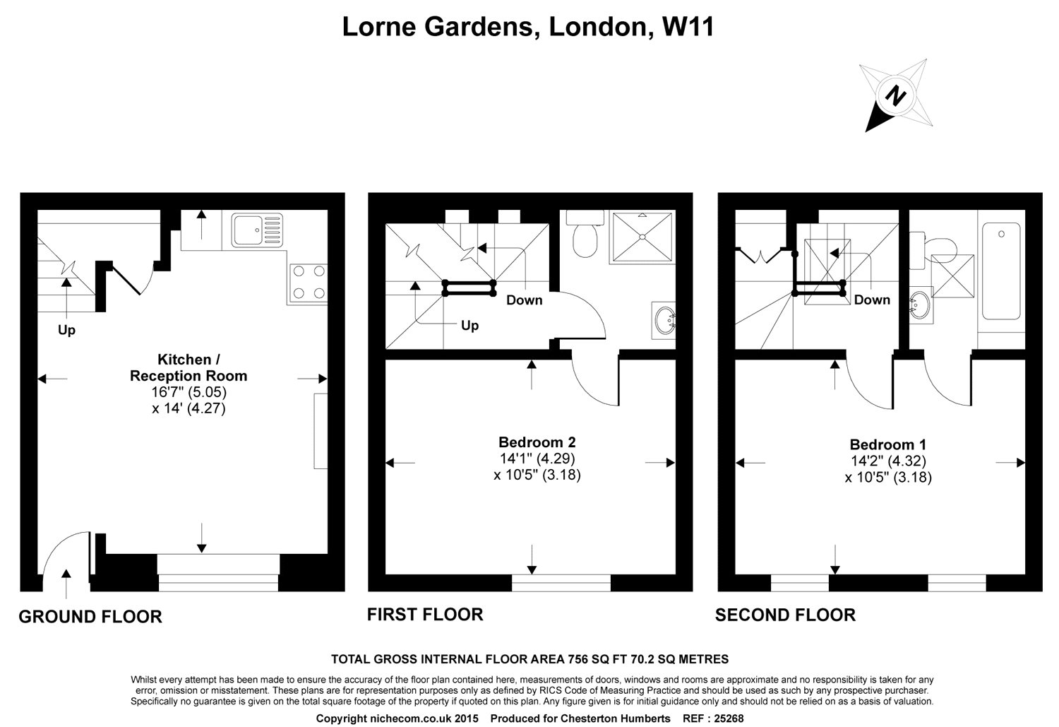 2 Bedrooms  to rent in Lorne Gardens, Holland Park, London W11