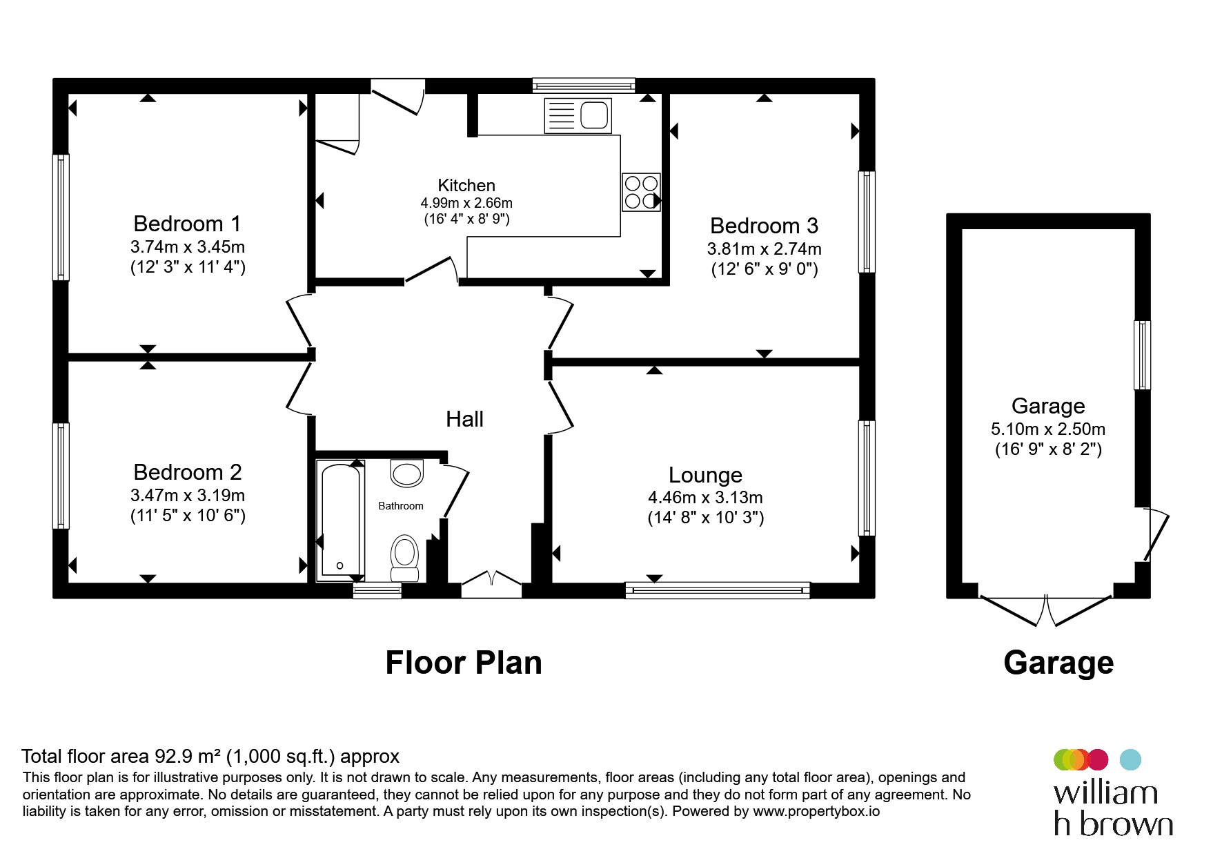 Ennis Crescent, Doncaster floorplan