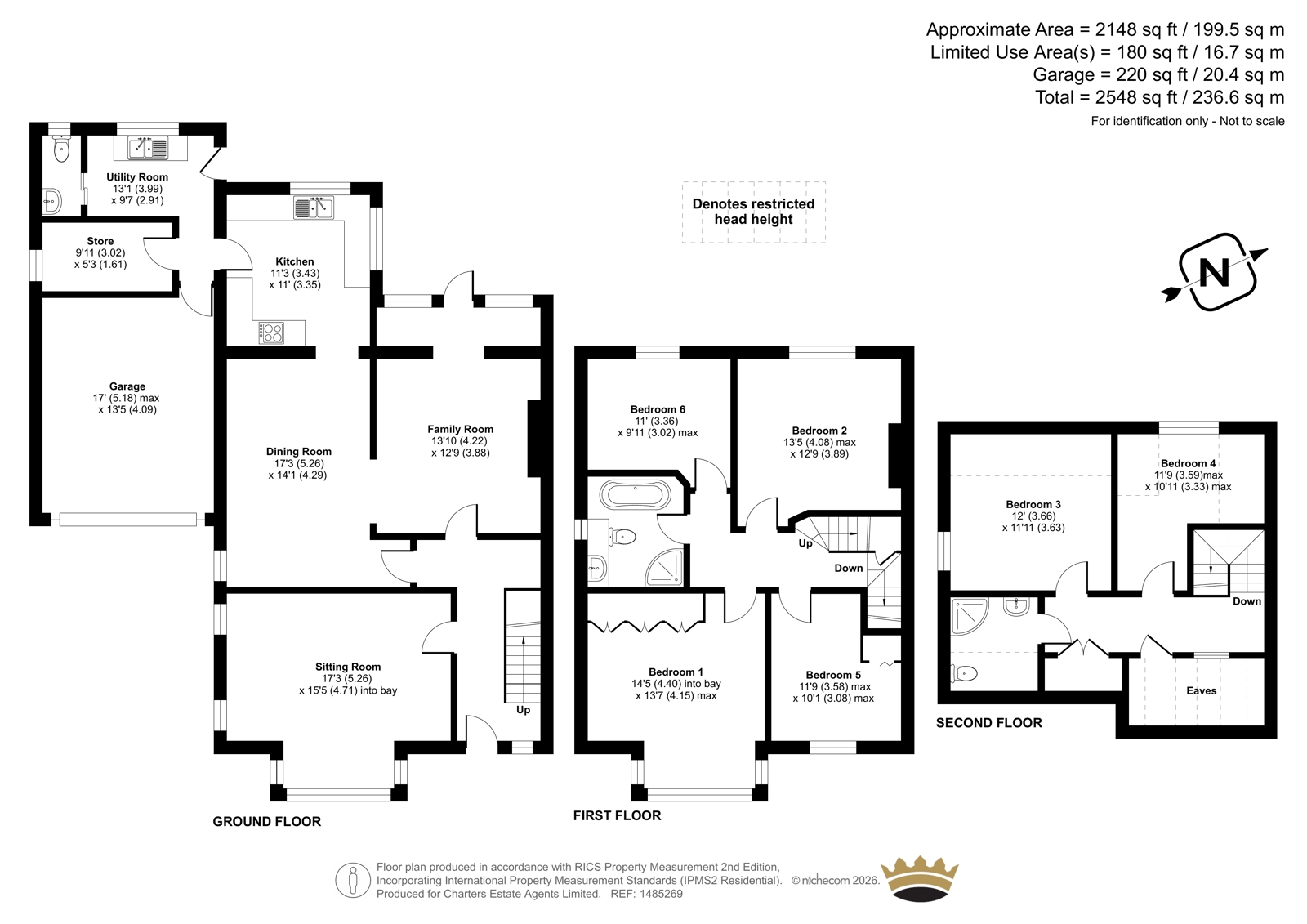 50, Grove Road, Worthing floorplan