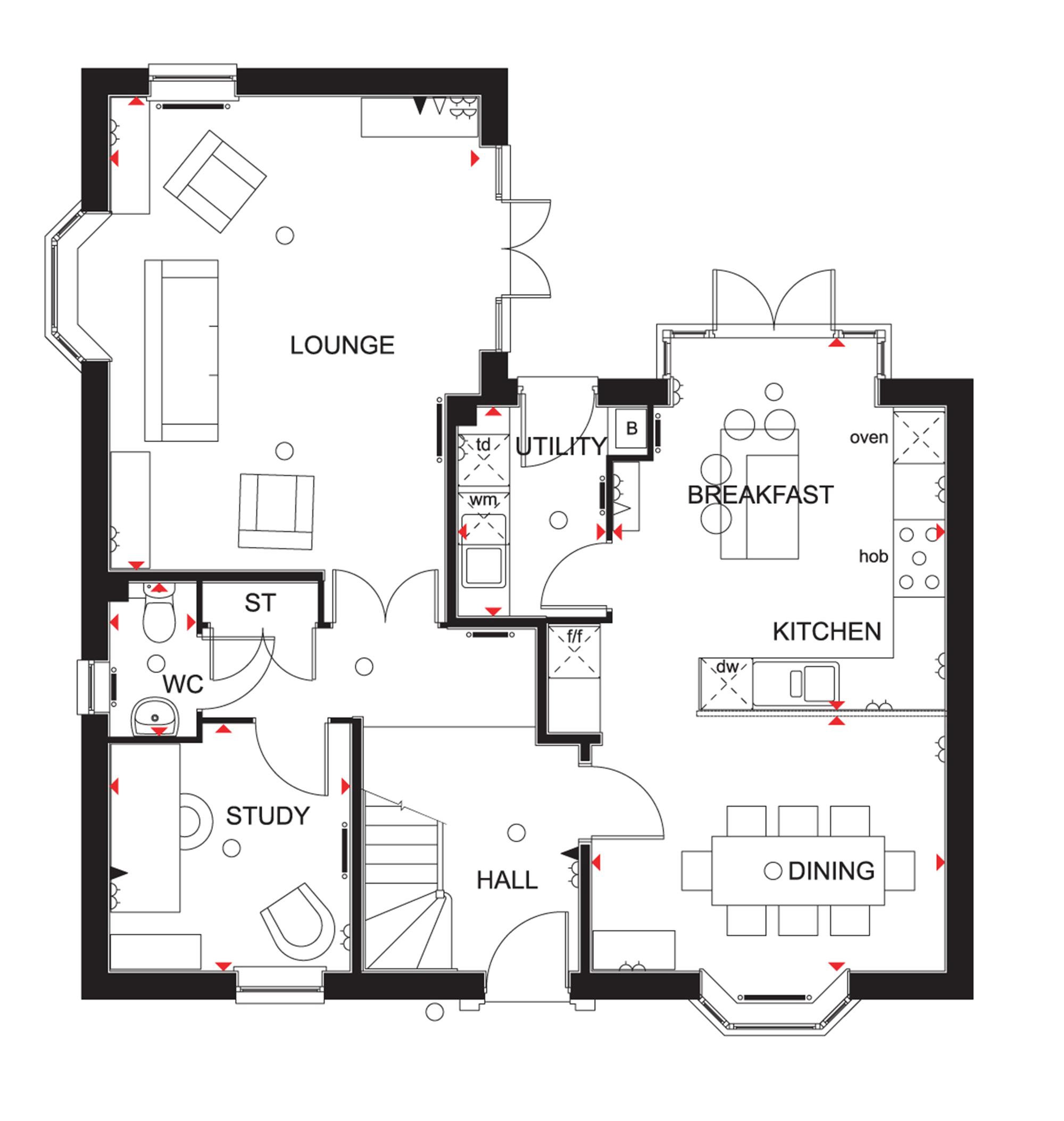 5 Bedrooms Detached house for sale in 