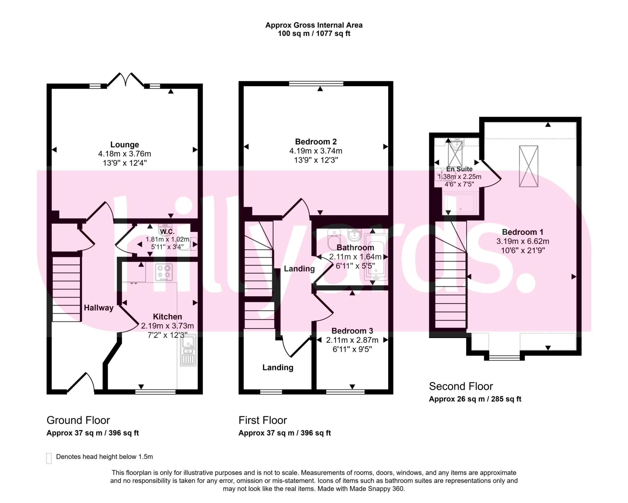 Moore Crescent, Aylesbury floorplan